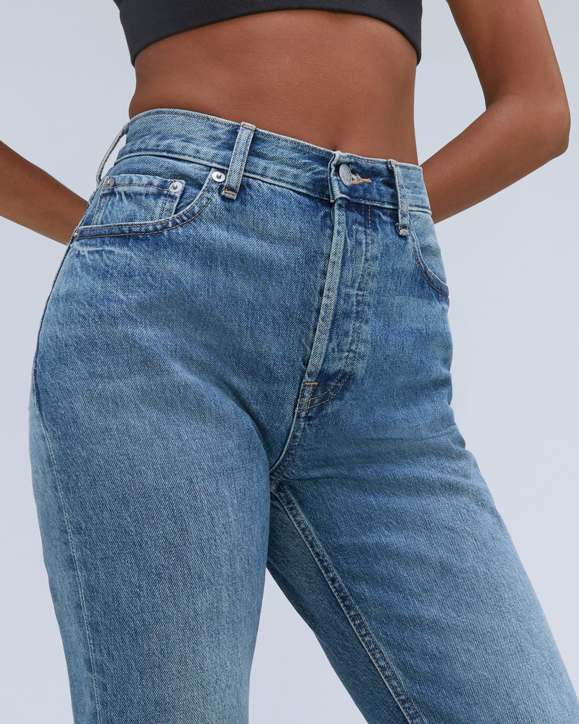 The ’90s Cheeky® Jean Vintage Mid Blue – Everlane