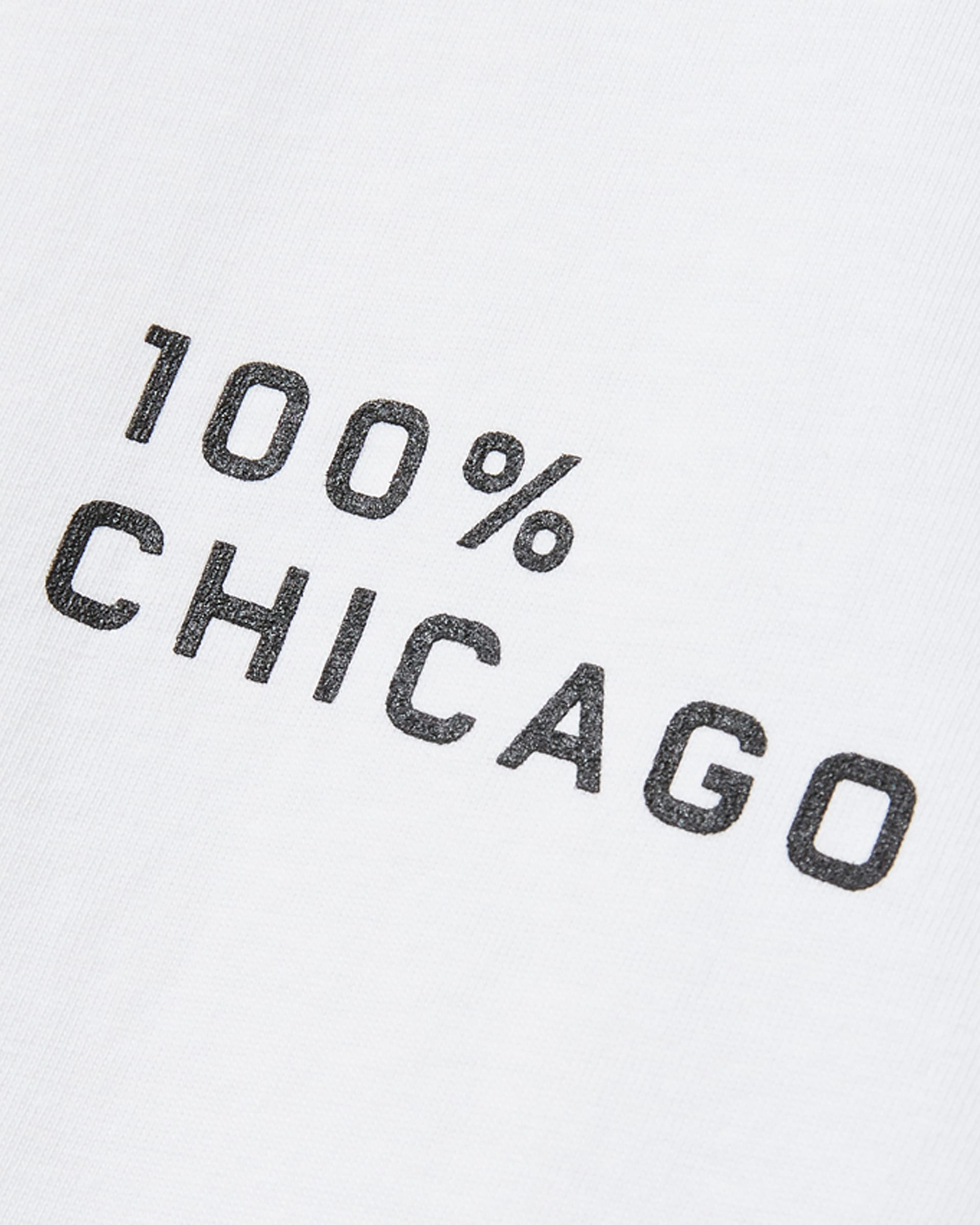 The 100% Chicago Cotton Crew White / Black – Everlane
