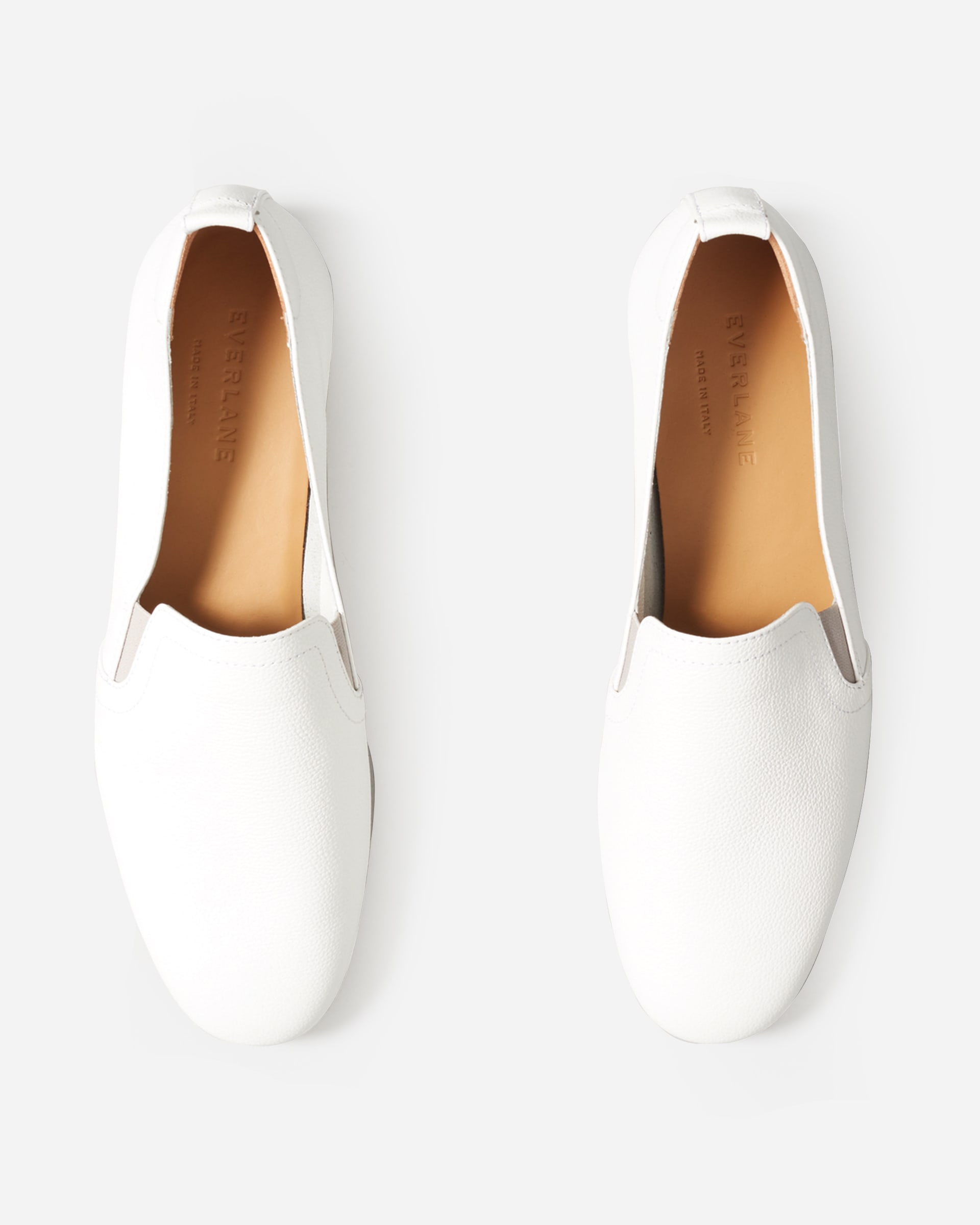 slip on black white