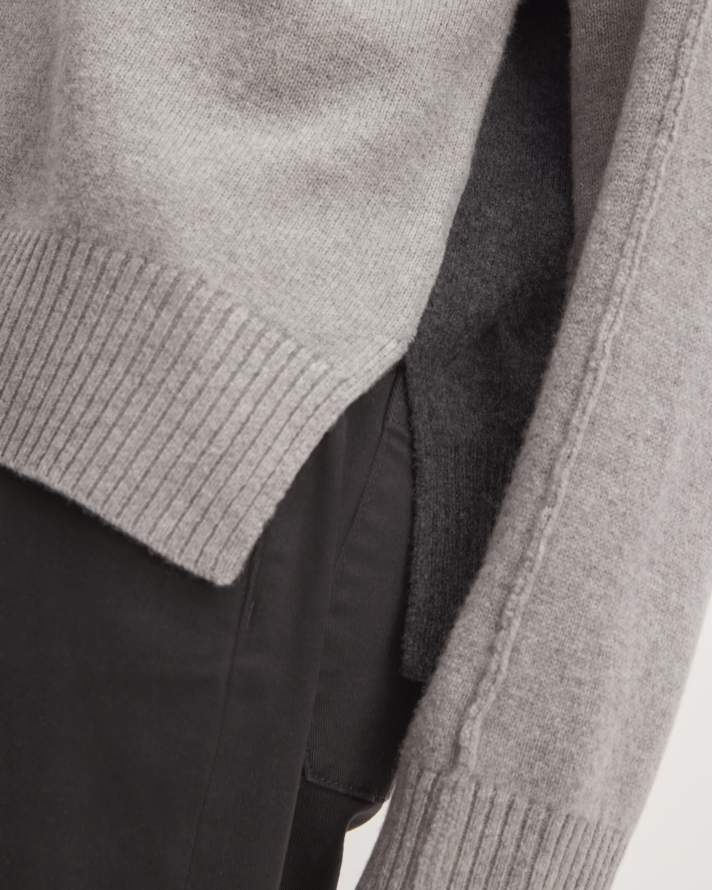 The Good Merino Wool Crewneck Sweater Hare Grey / Graphite Everlane