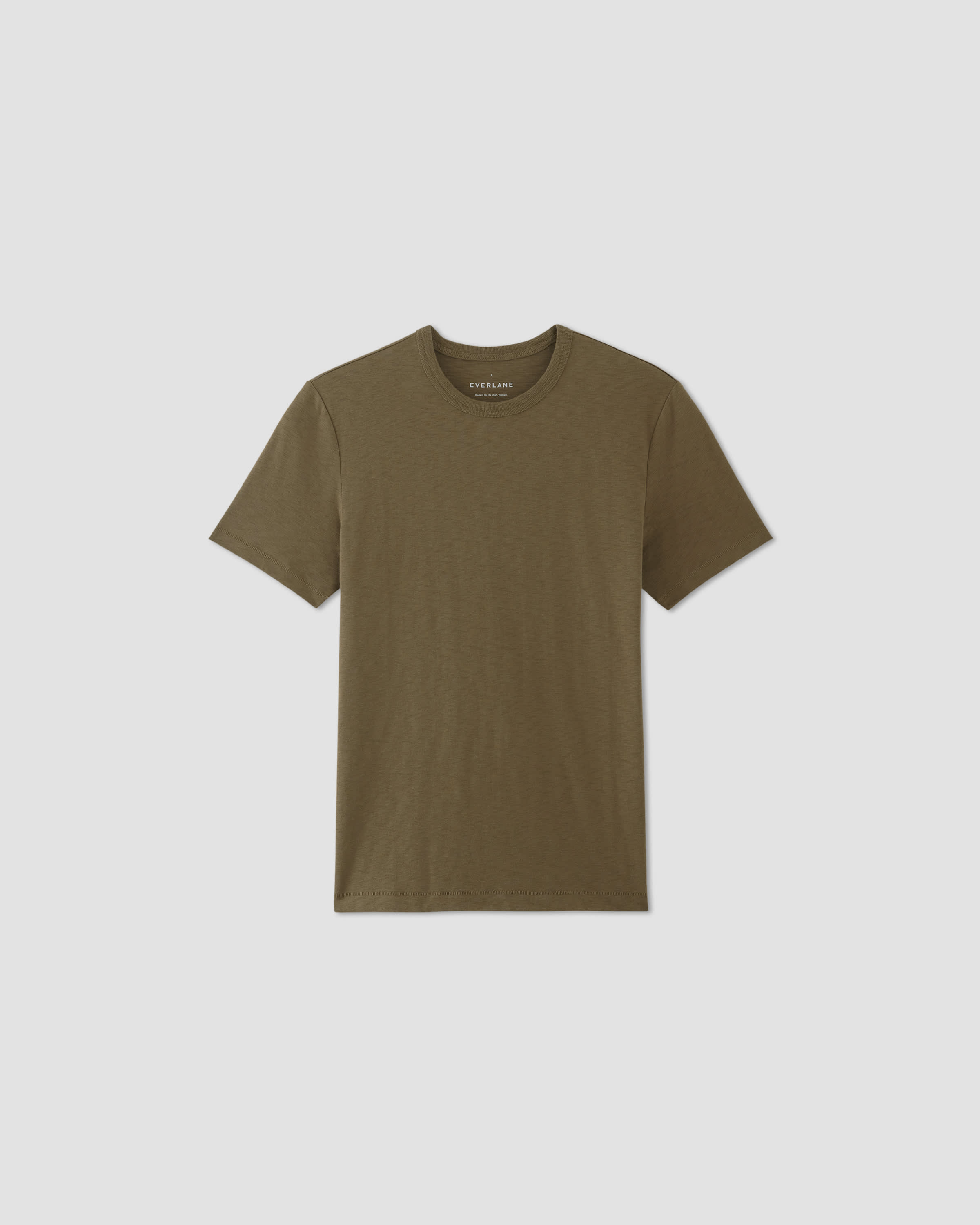 The Good Earth® Cotton Slub Crew Beech Everlane