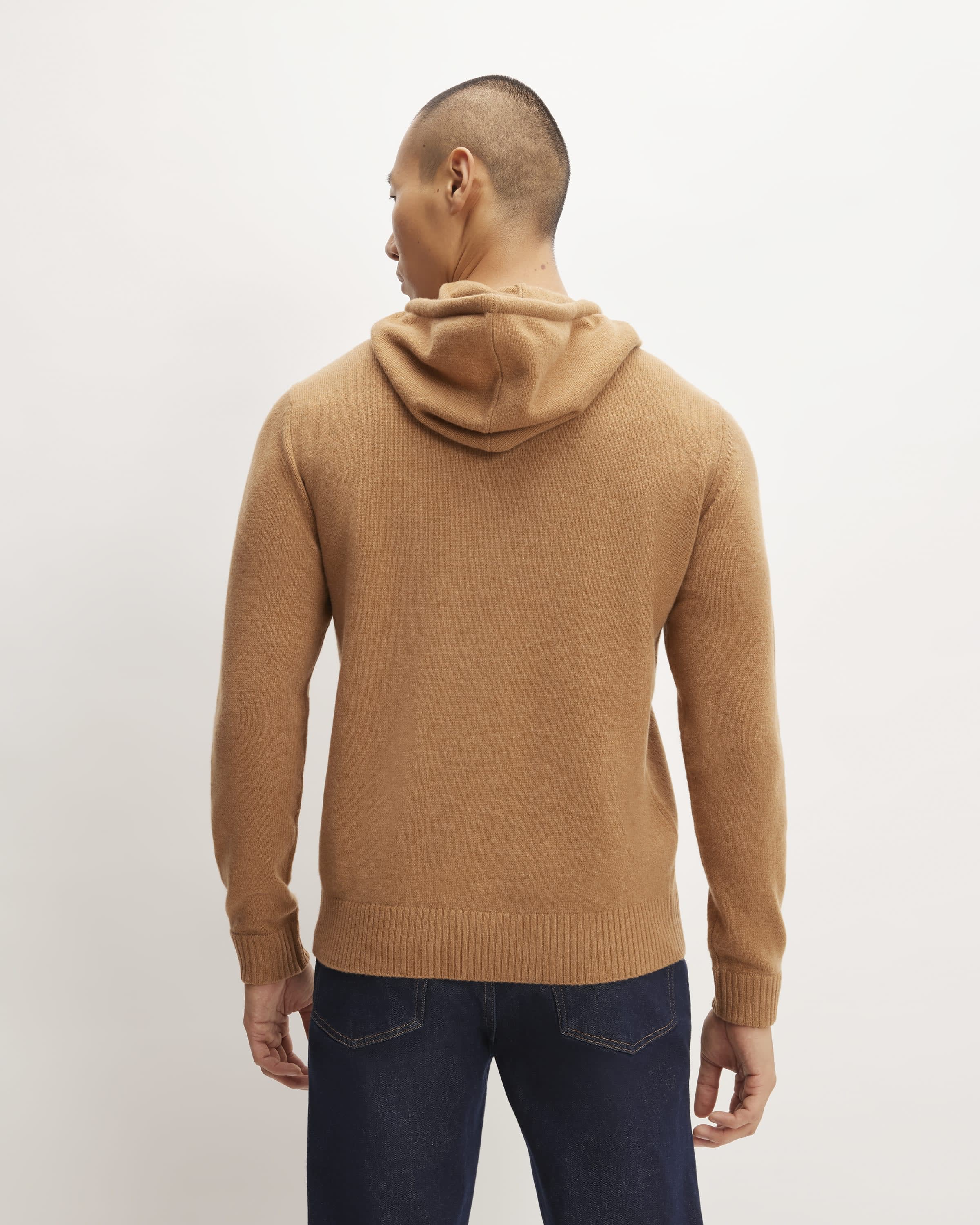 The Felted Merino Hoodie Deep Camel – Everlane