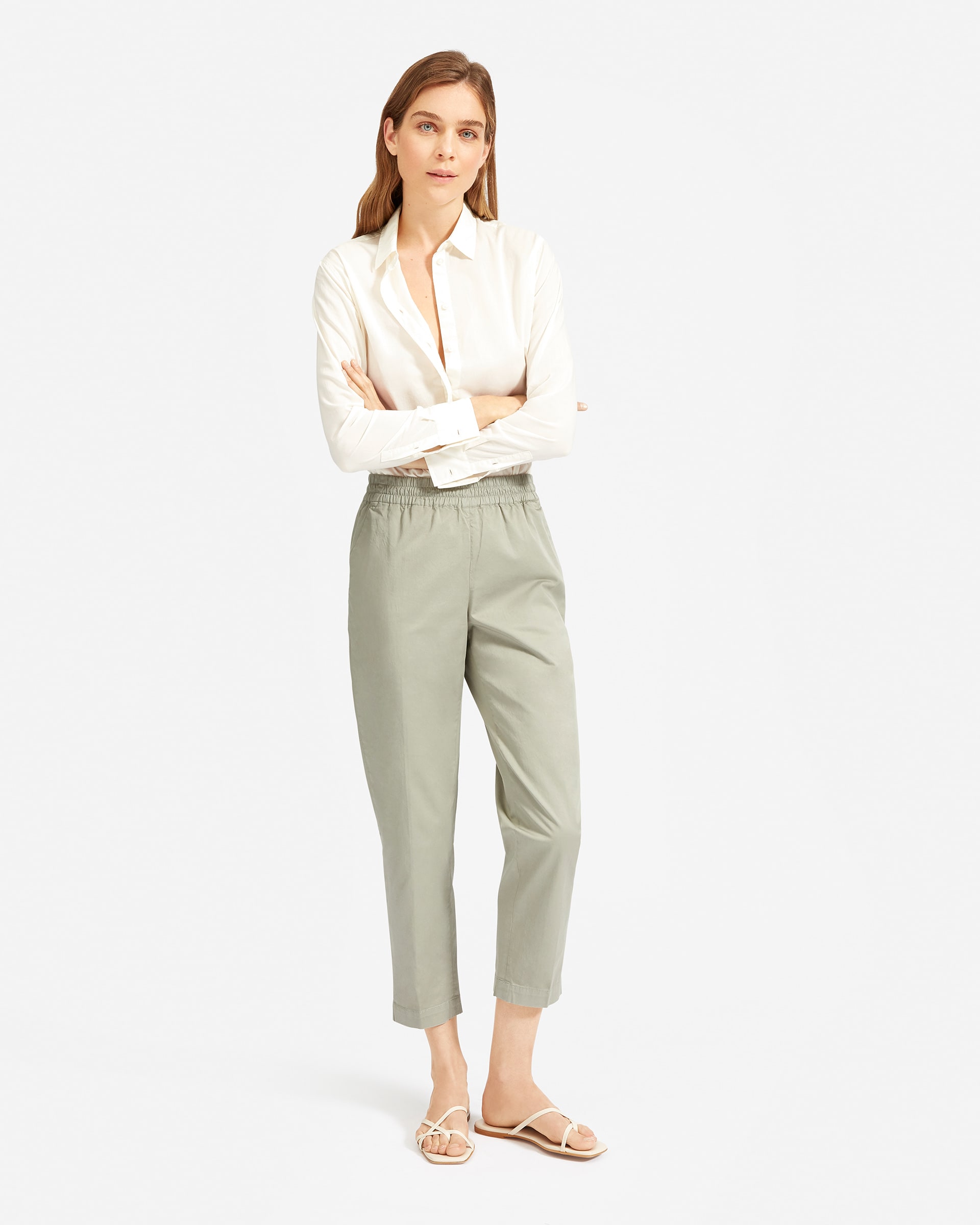 The Relaxed Air Shirt Ivory – Everlane