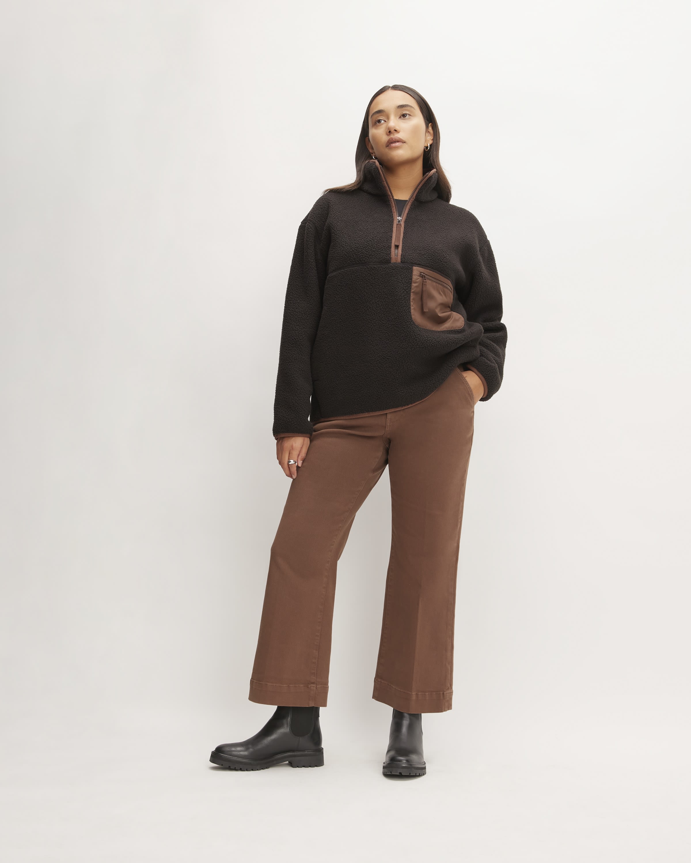 Relax & Renew Eudora Sky Half Zip