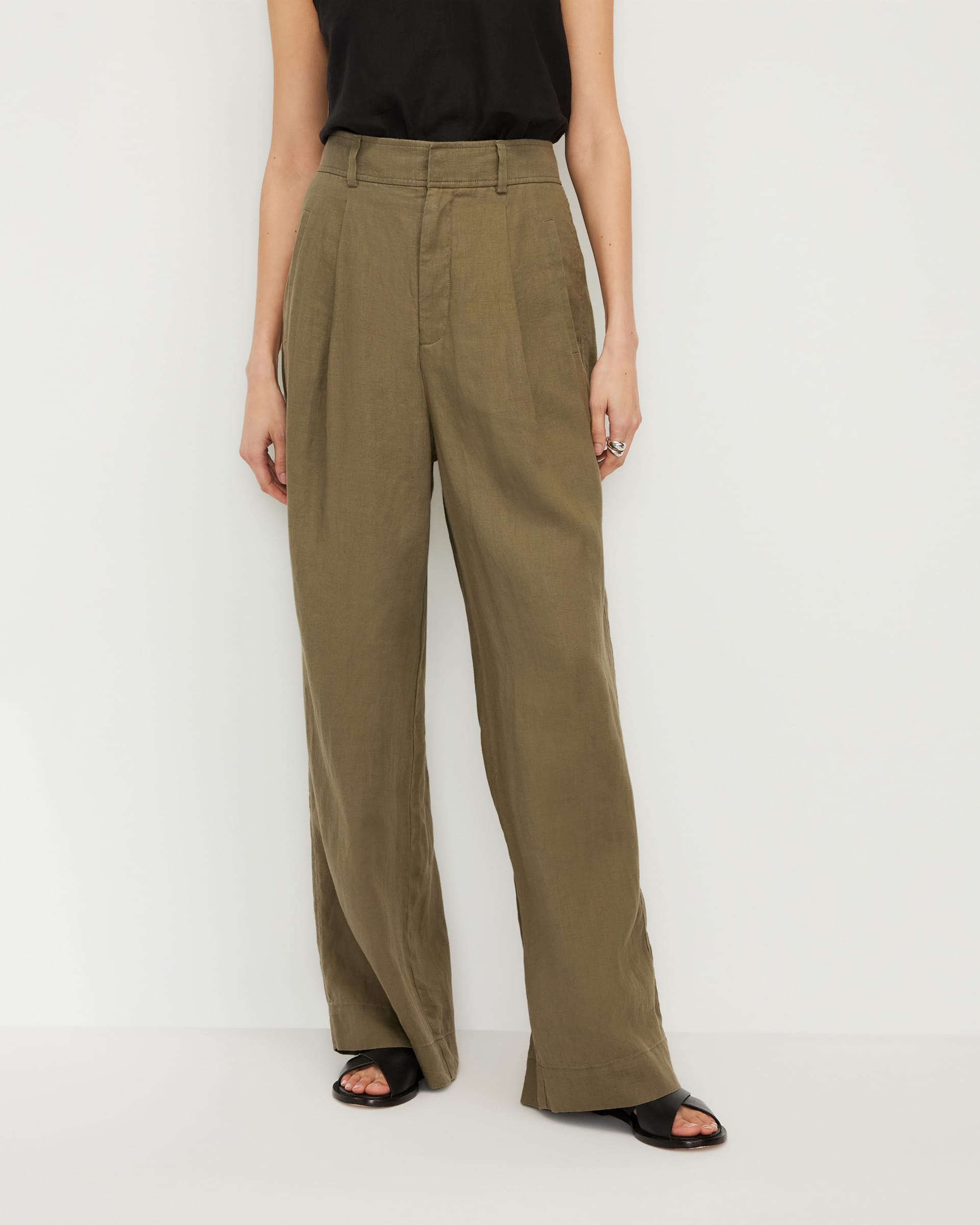 The Linen Way-High® Drape Pant Kalamata – Everlane