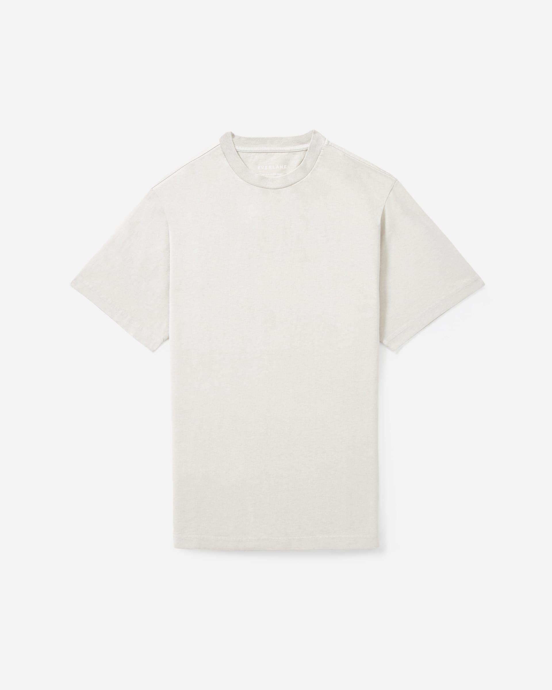 The Premium-Weight Relaxed Crew | Uniform Washed Moon Rock – Everlane