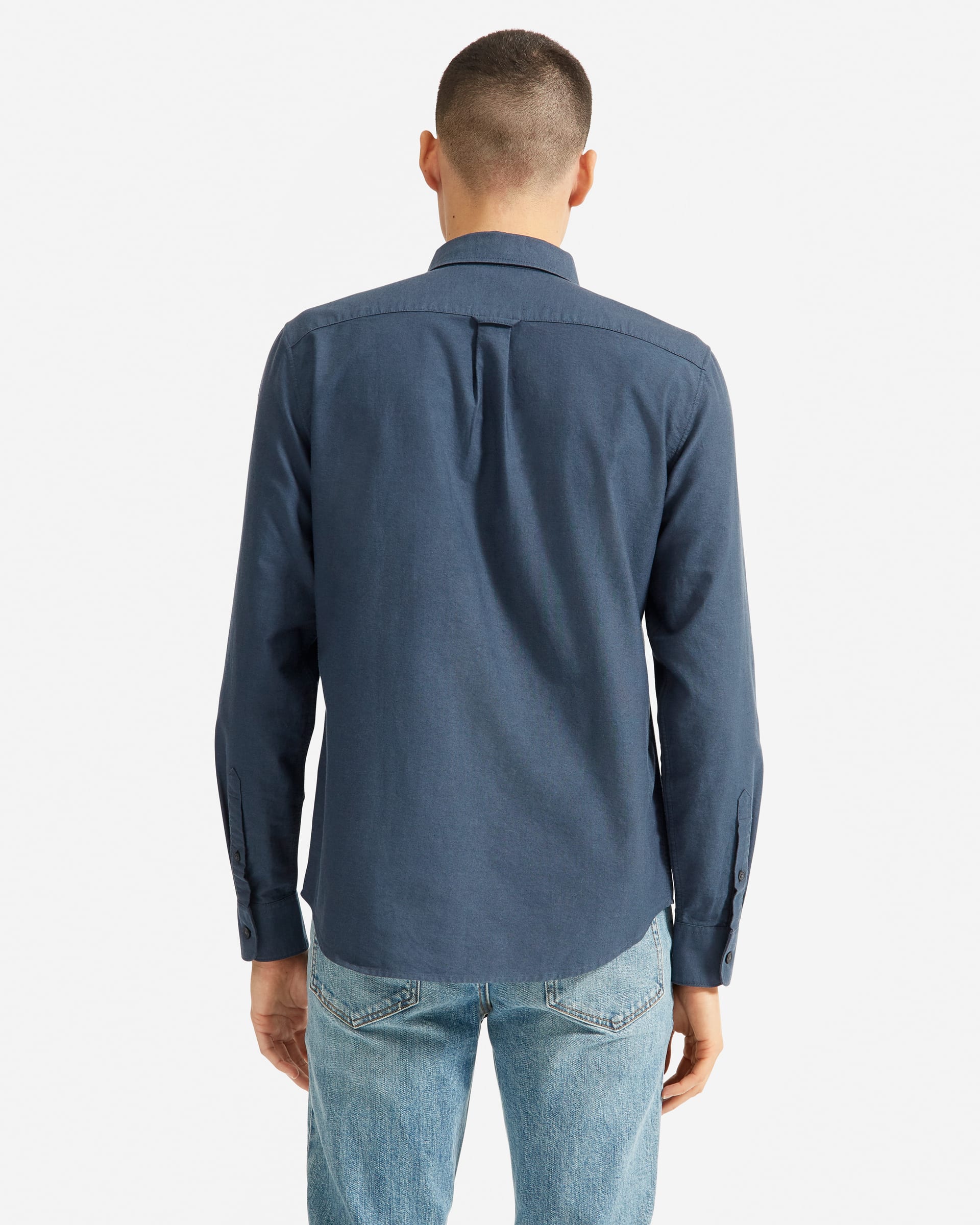 The Slim Fit Japanese Oxford Uniform Dark Teal Everlane