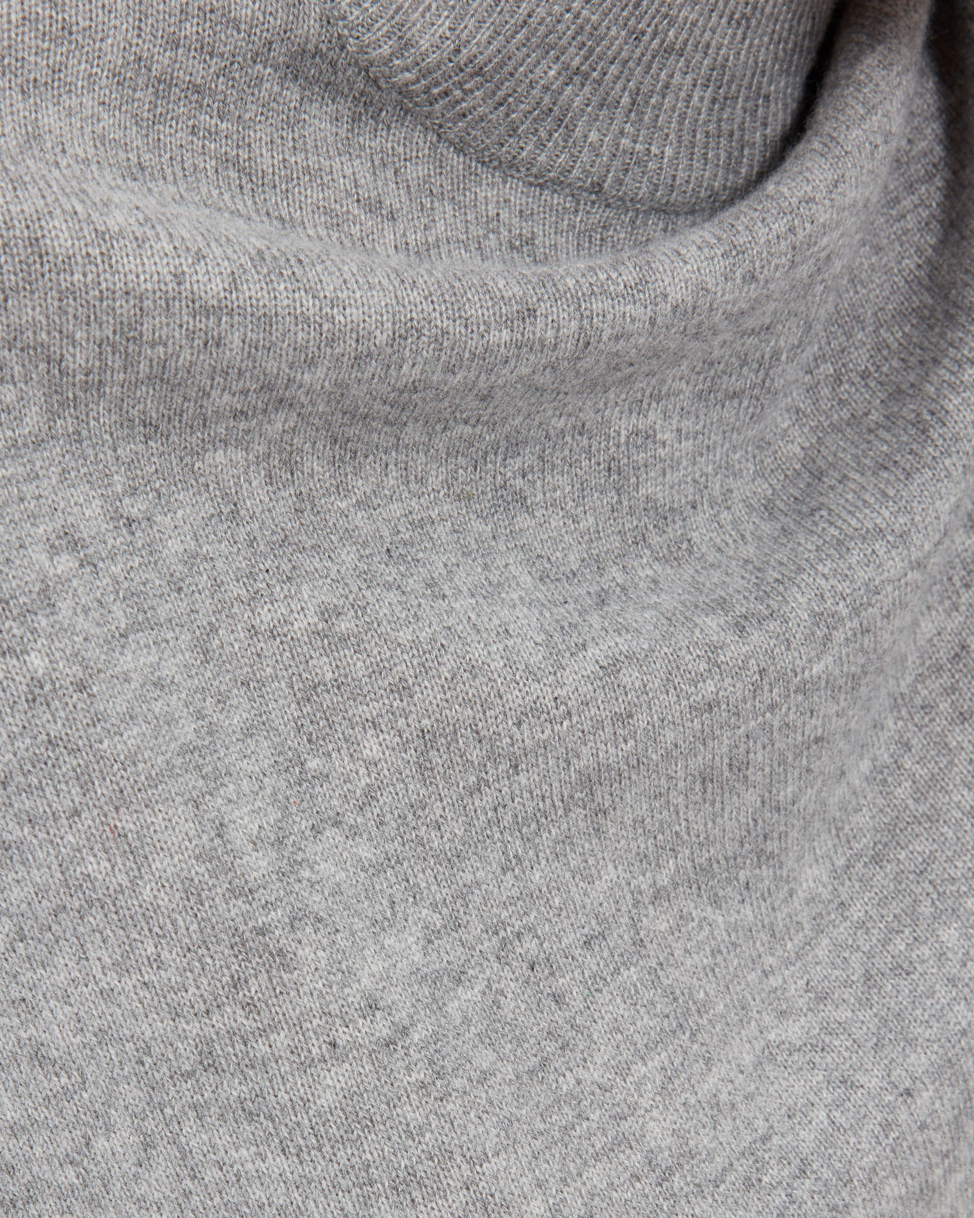 The Cashmere Crop Mockneck Heathered Grey – Everlane