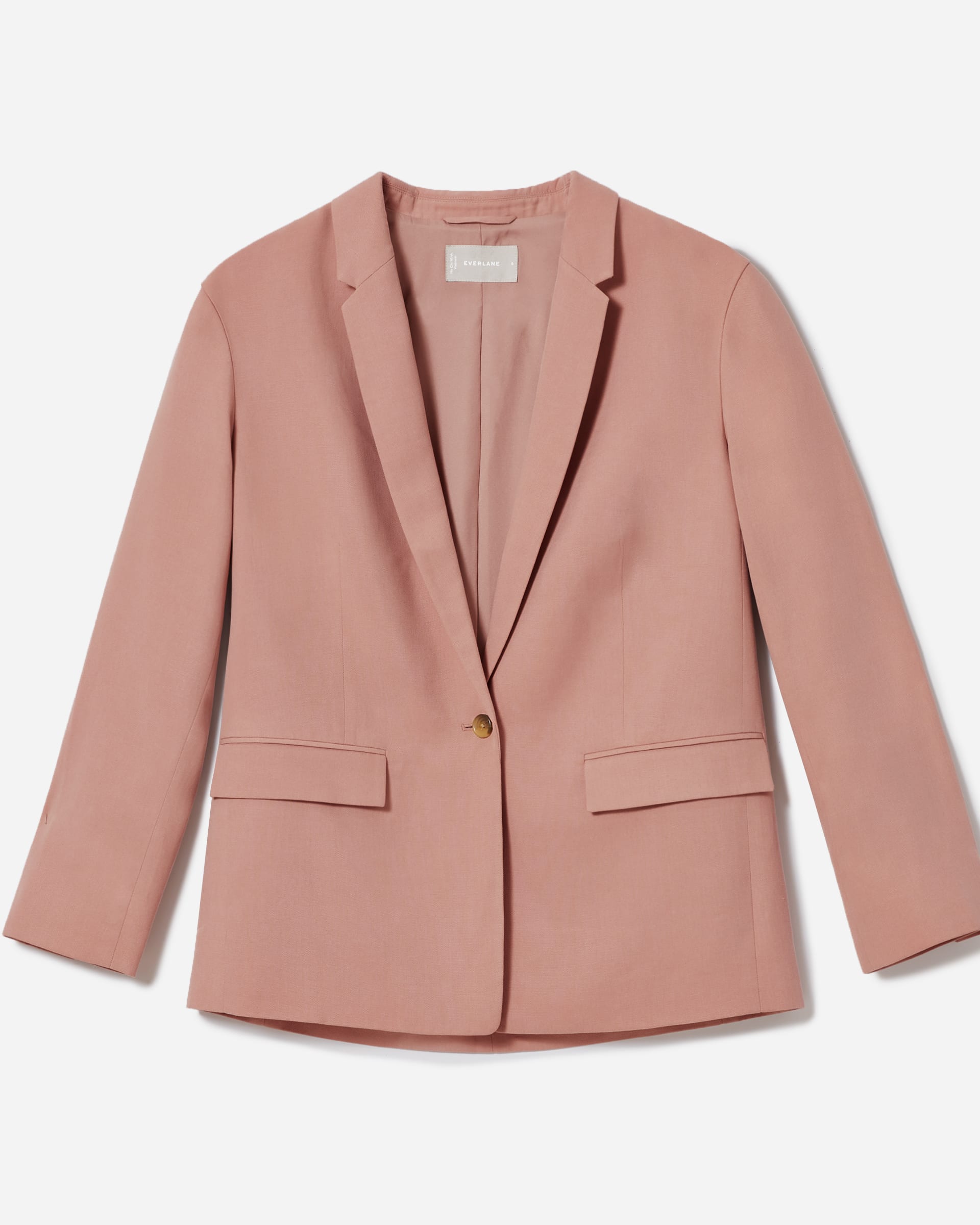 The Easy Blazer Cameo Pink Everlane