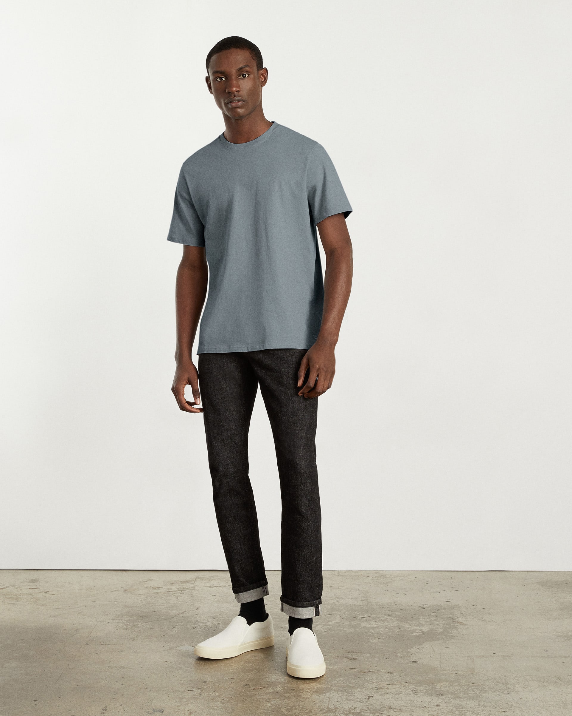everlane organic cotton crew