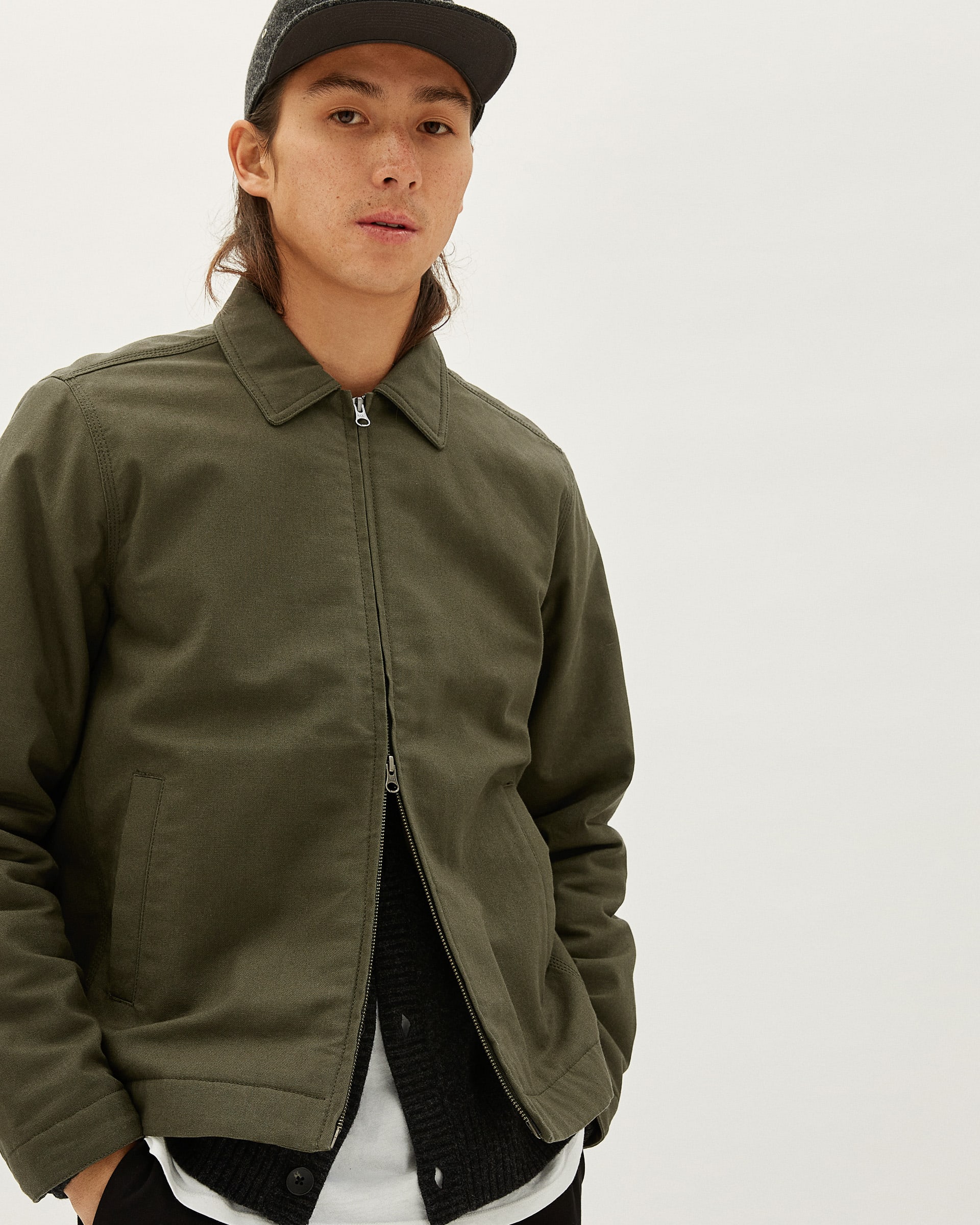 Filled canvas jacket Outlet