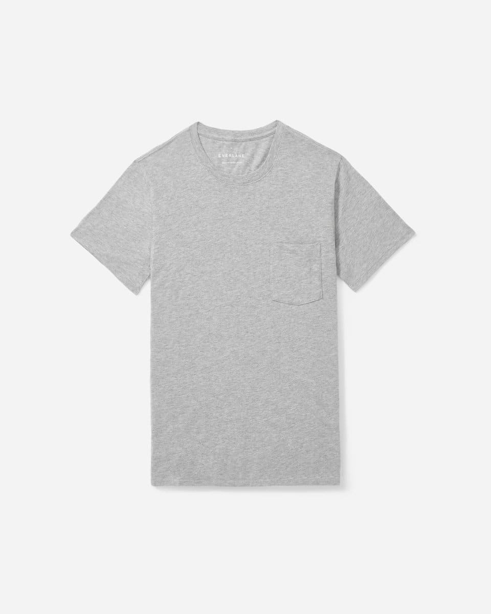The Cotton Pocket Heathered Grey – Everlane