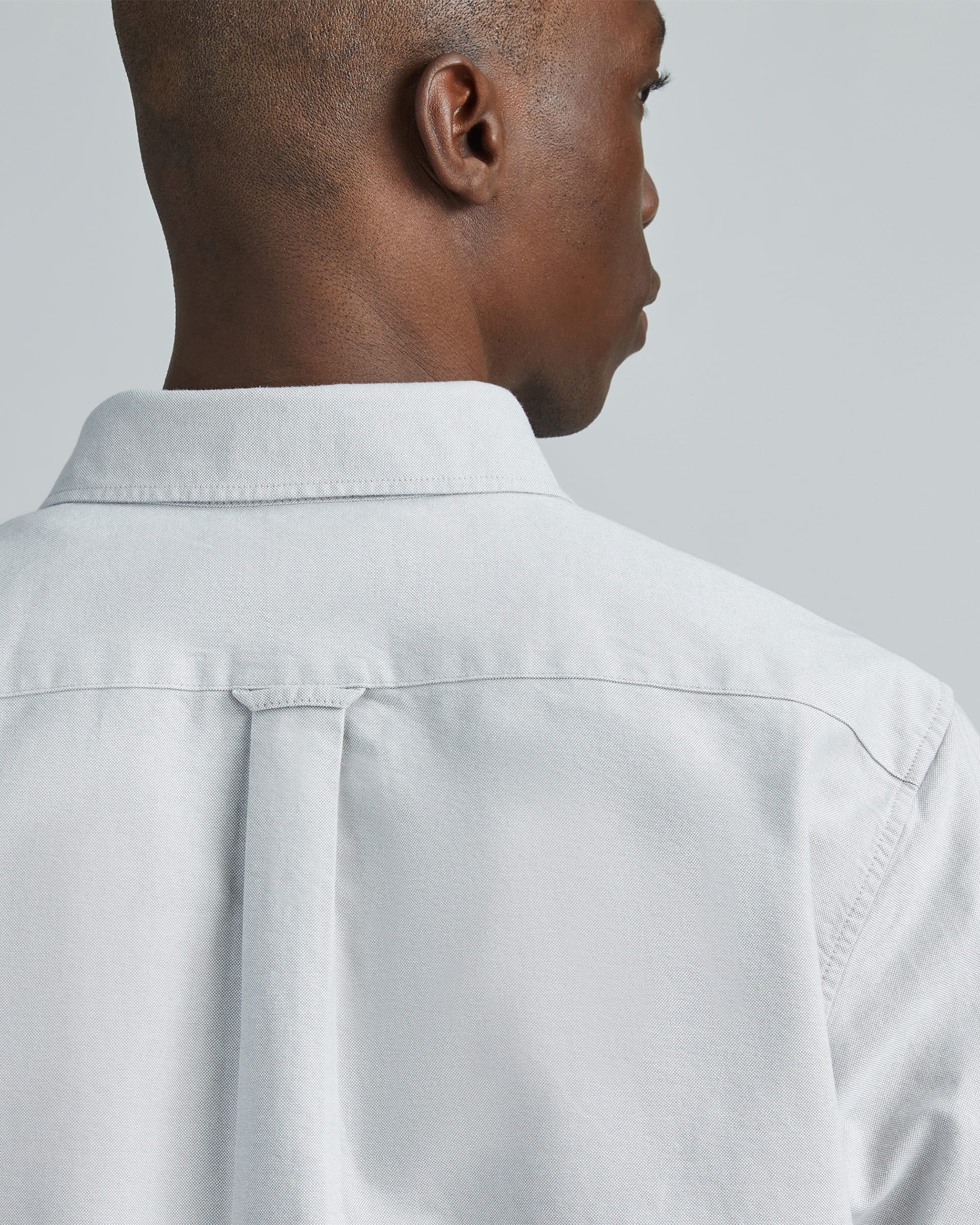 The Organic Oxford Shirt Grey Everlane