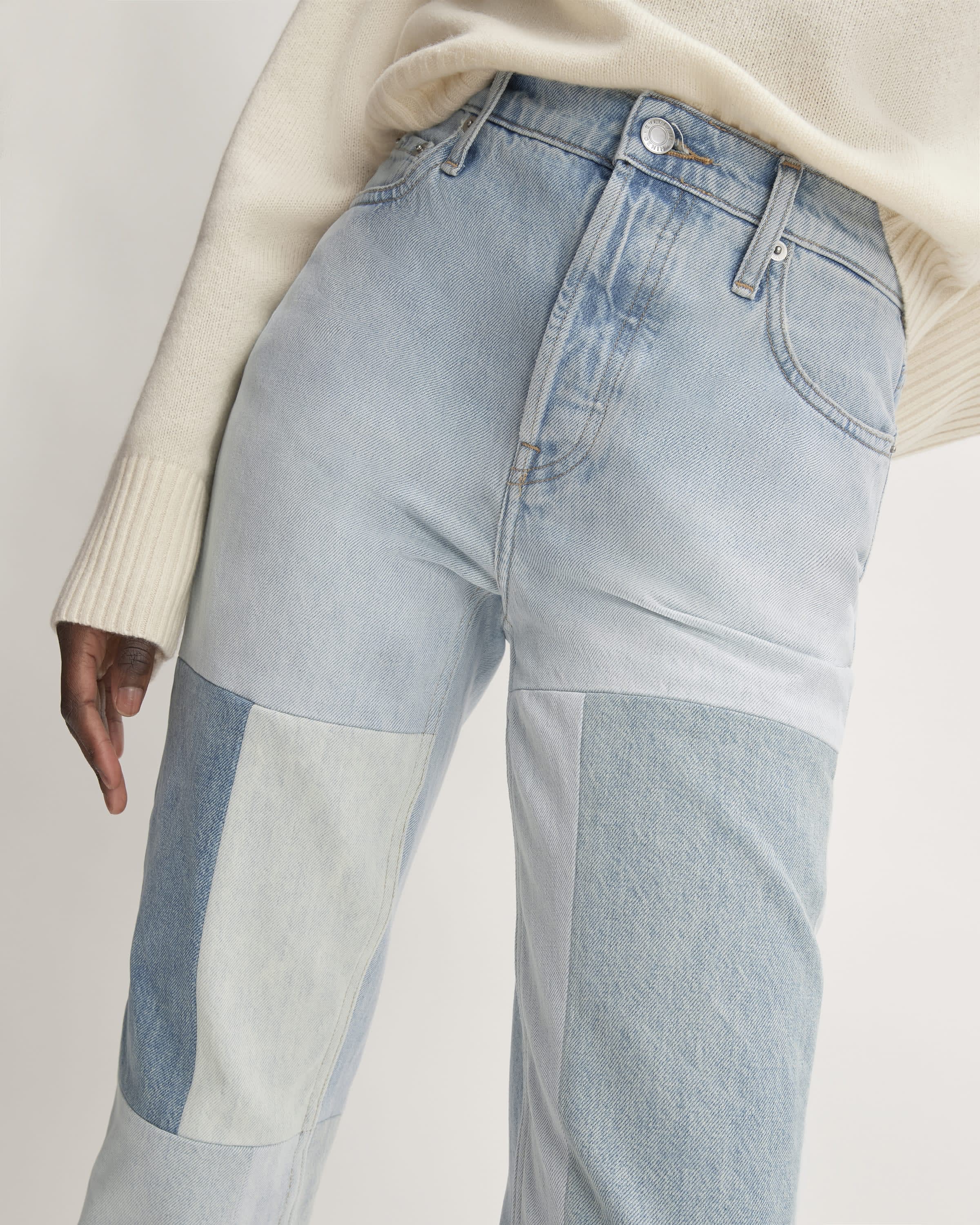 The ’90s Cheeky® Mended Jean Patched Indigo – Everlane
