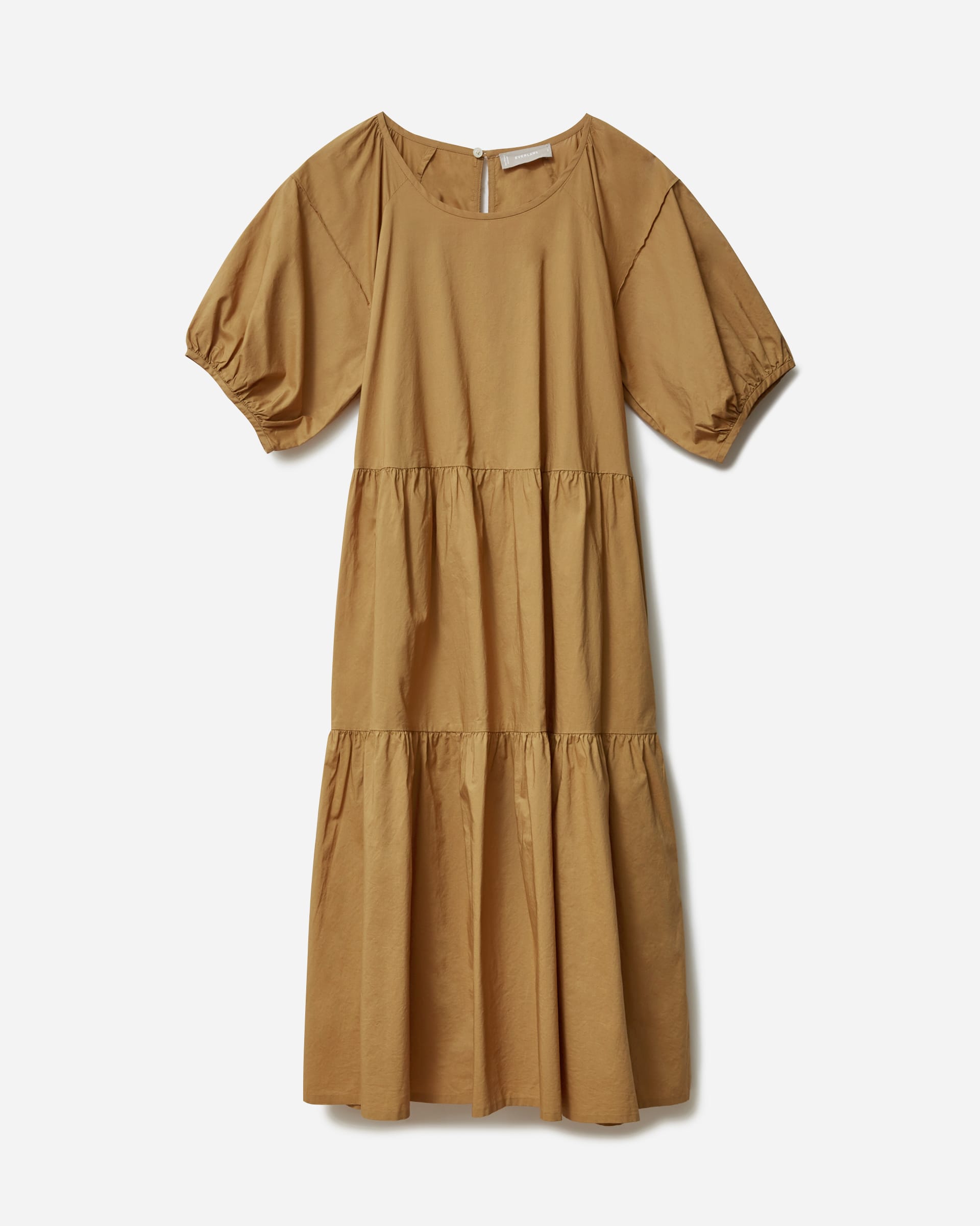 The Tiered Cotton Dress Hazel – Everlane