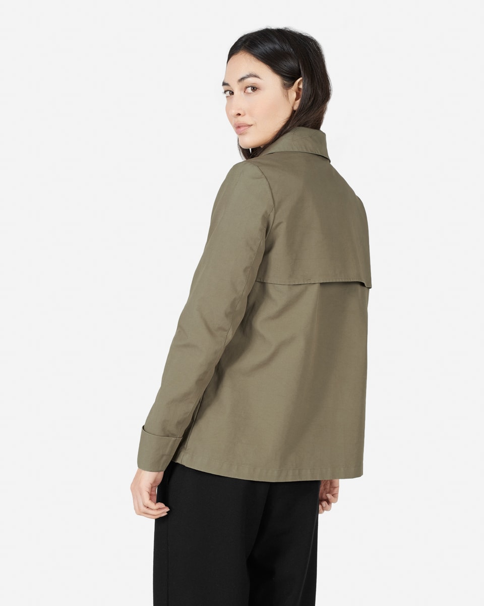 The Swing Trench Sage – Everlane