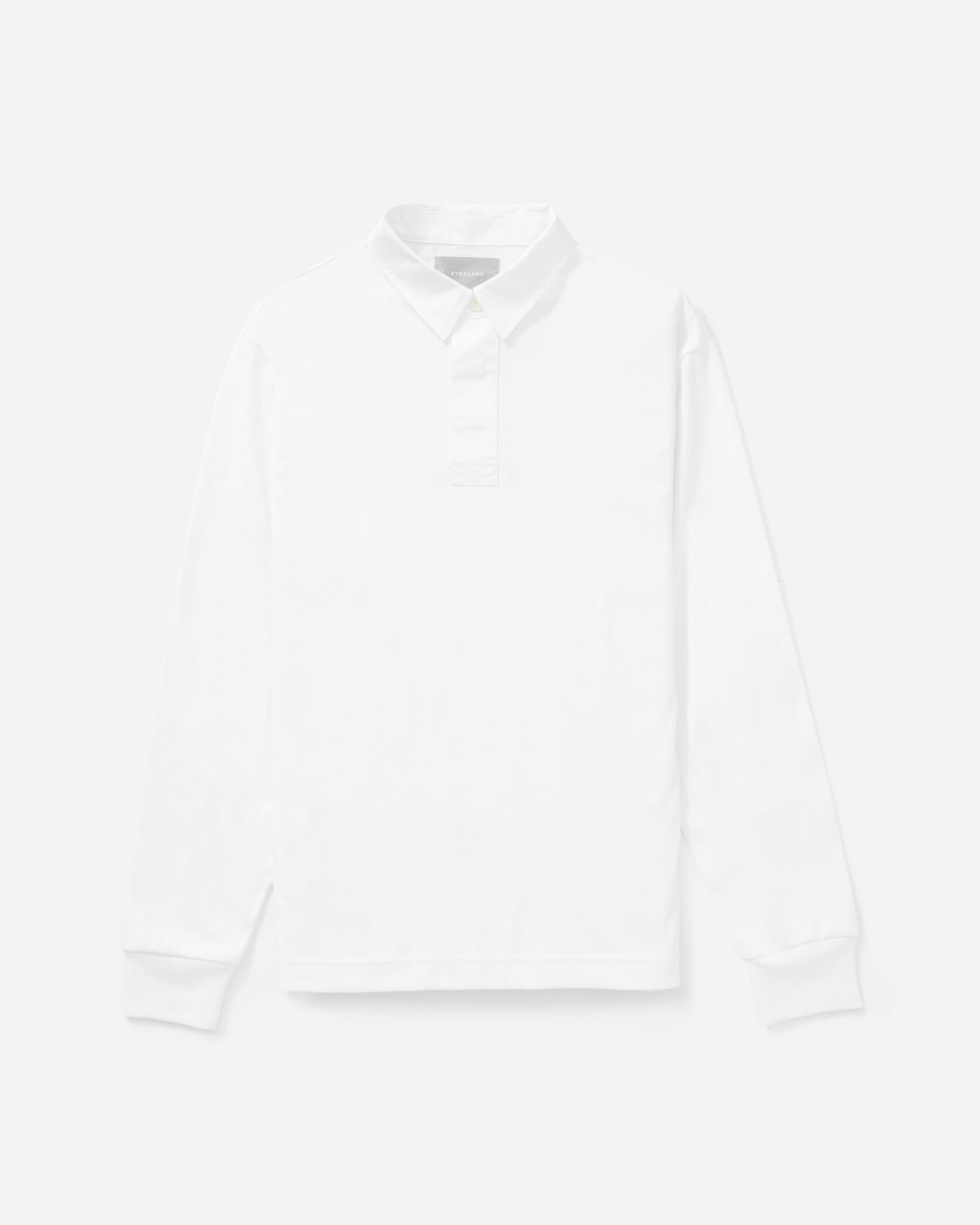 The Rugby Shirt White Everlane