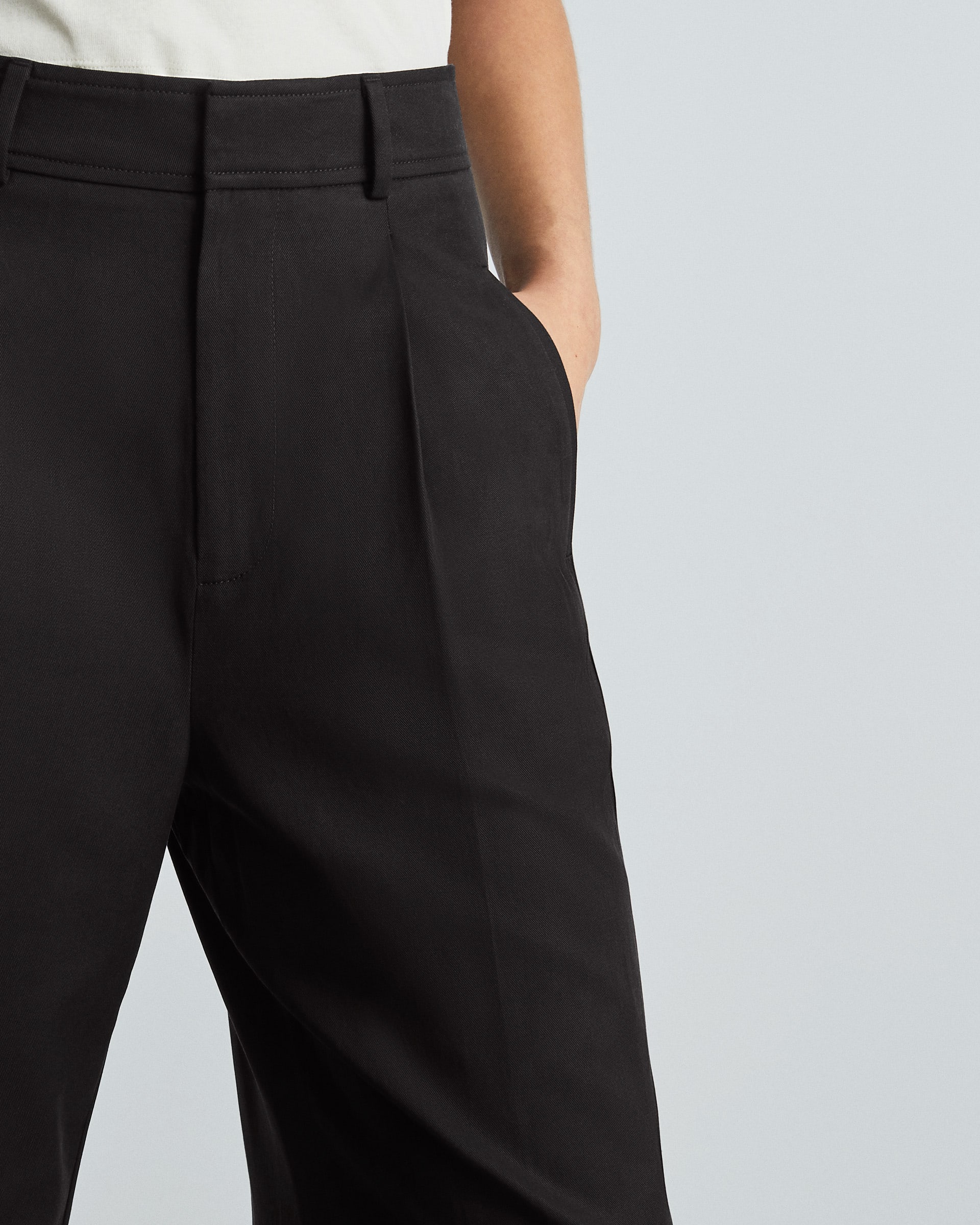 The Way-High® Drape Pant Black – Everlane