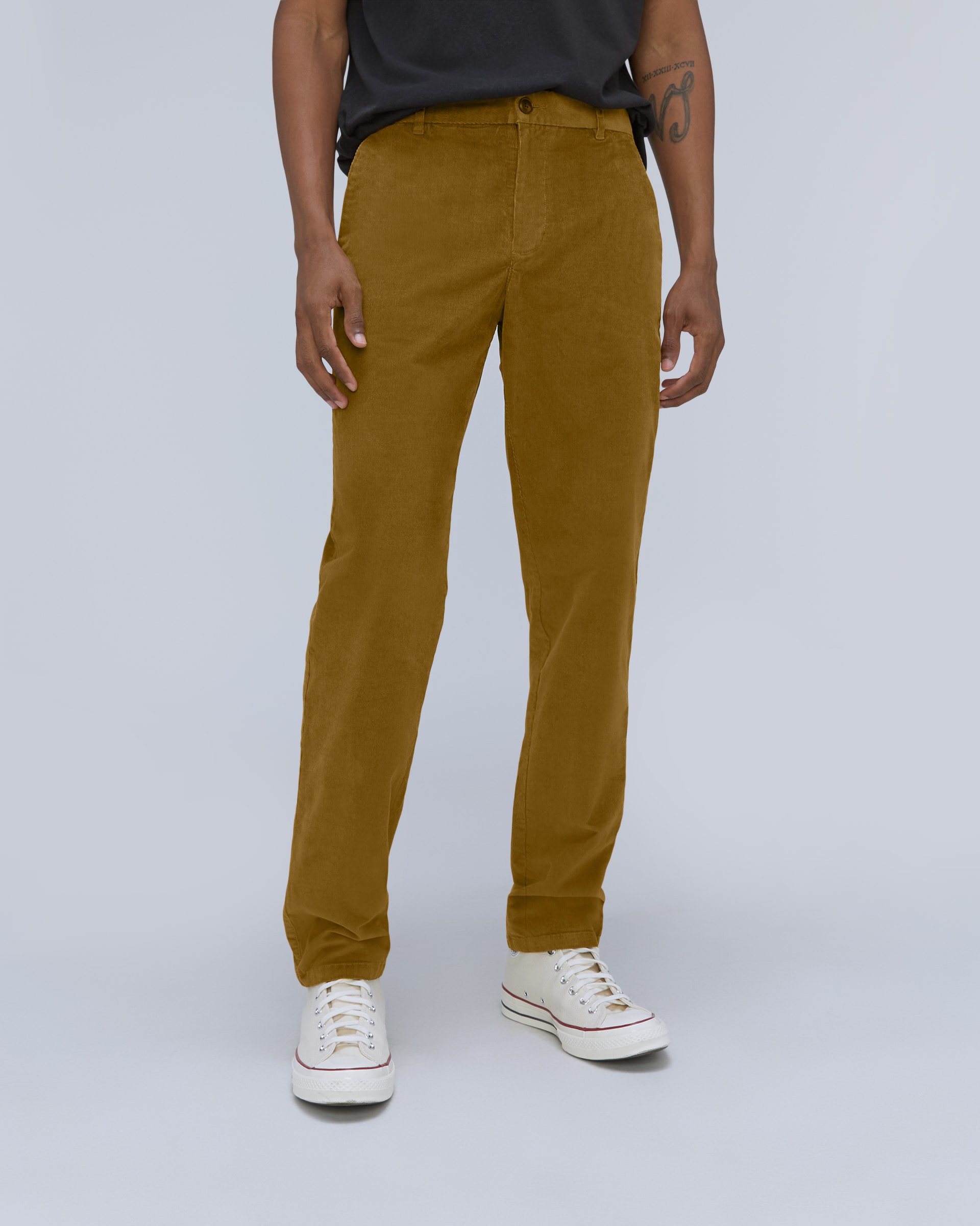 The Straight Fit Corduroy Pant Tapenade – Everlane