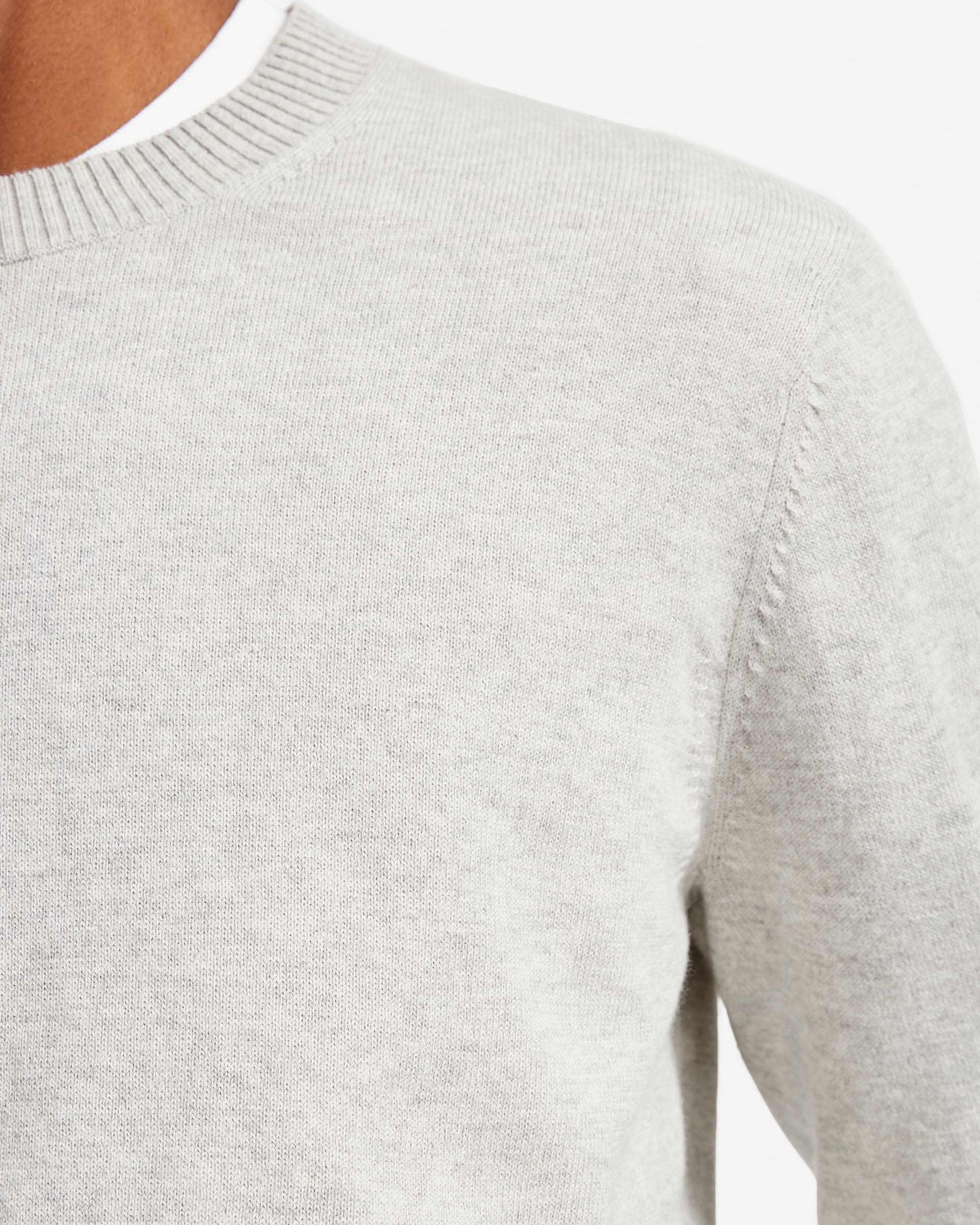 The No-Sweat Sweater | Uniform Chalk – Everlane
