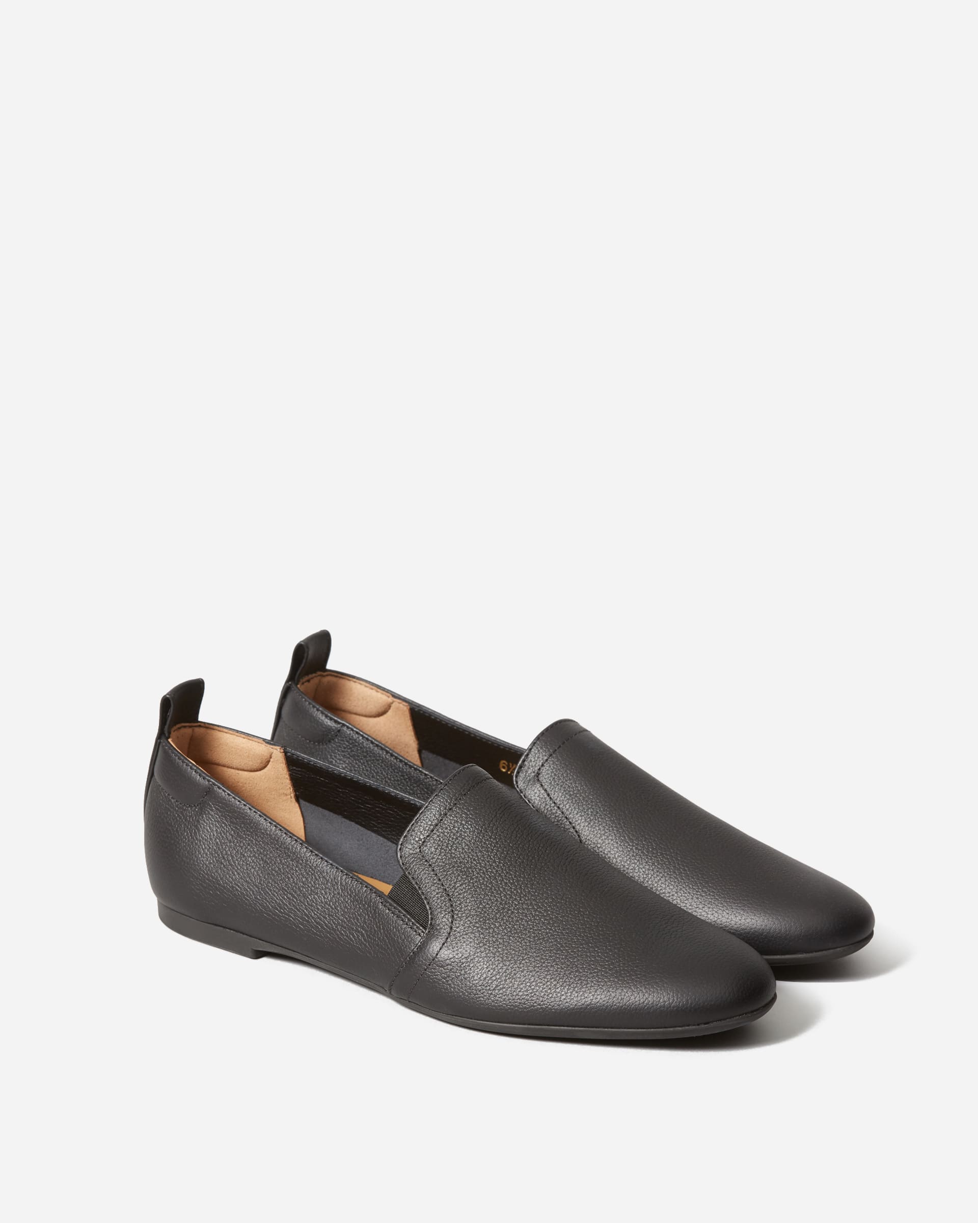slip on leather trainers ladies