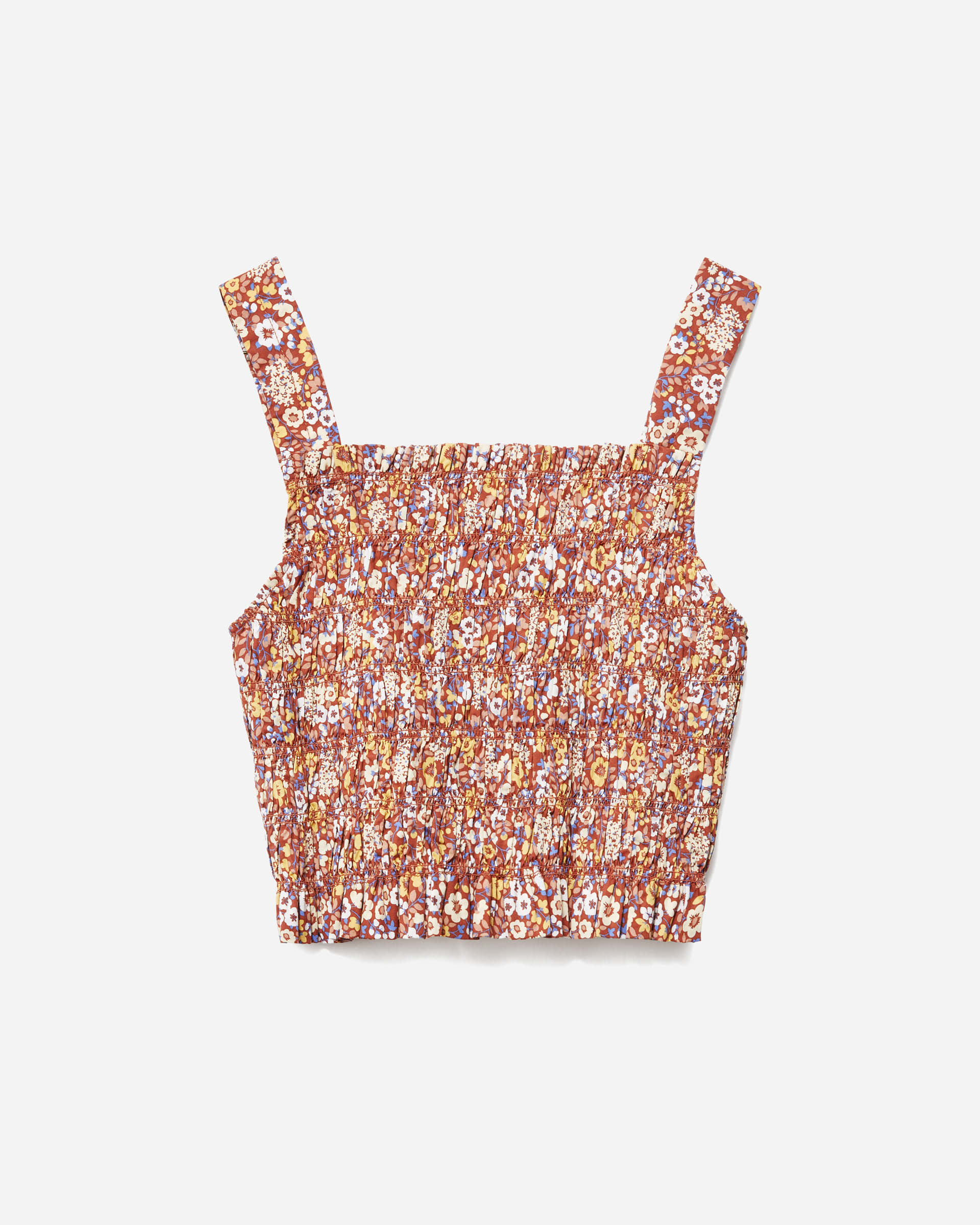 The Smock Cami Brown Floral – Everlane