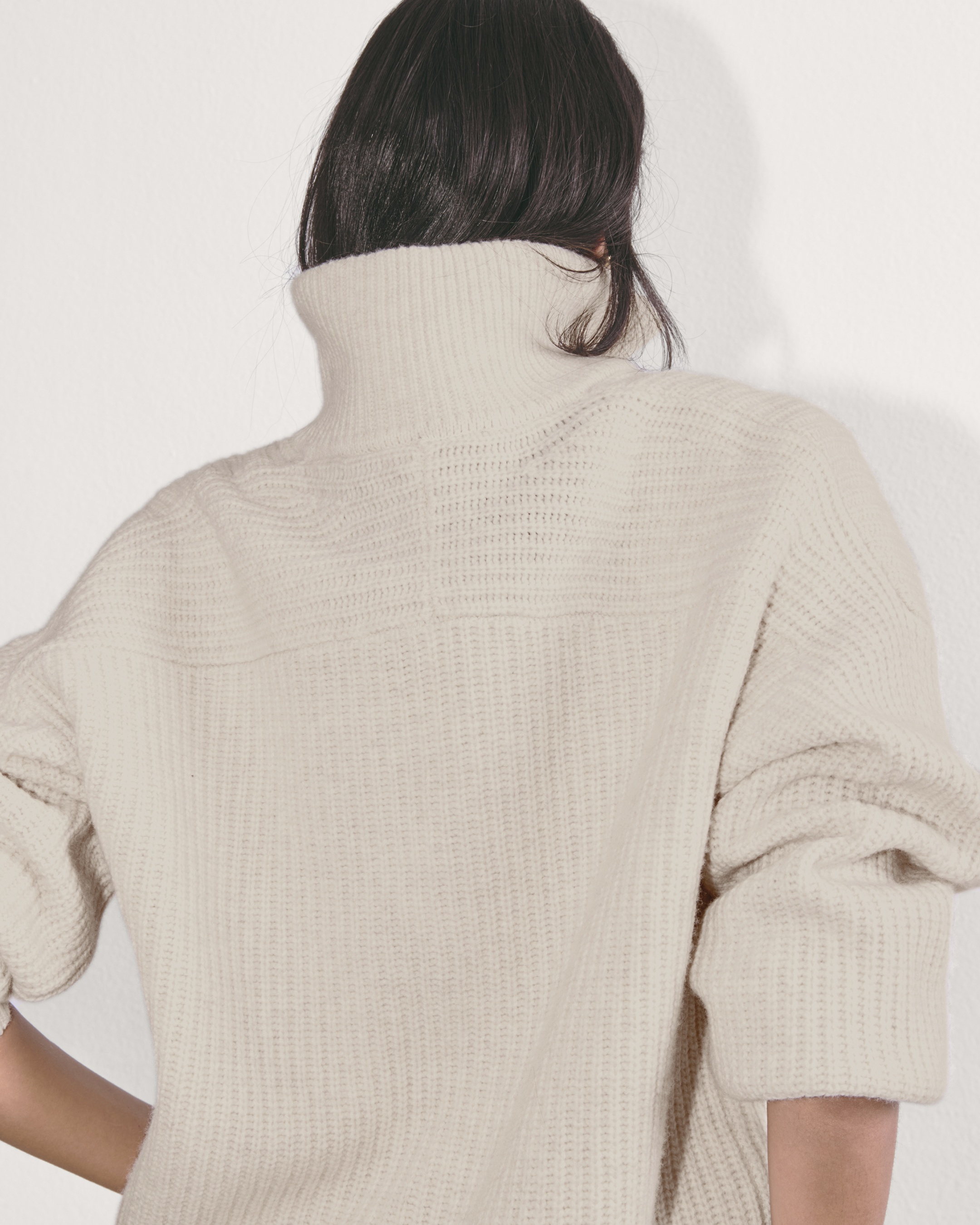 The Half-Zip Sweater in Luxe Merino 4
