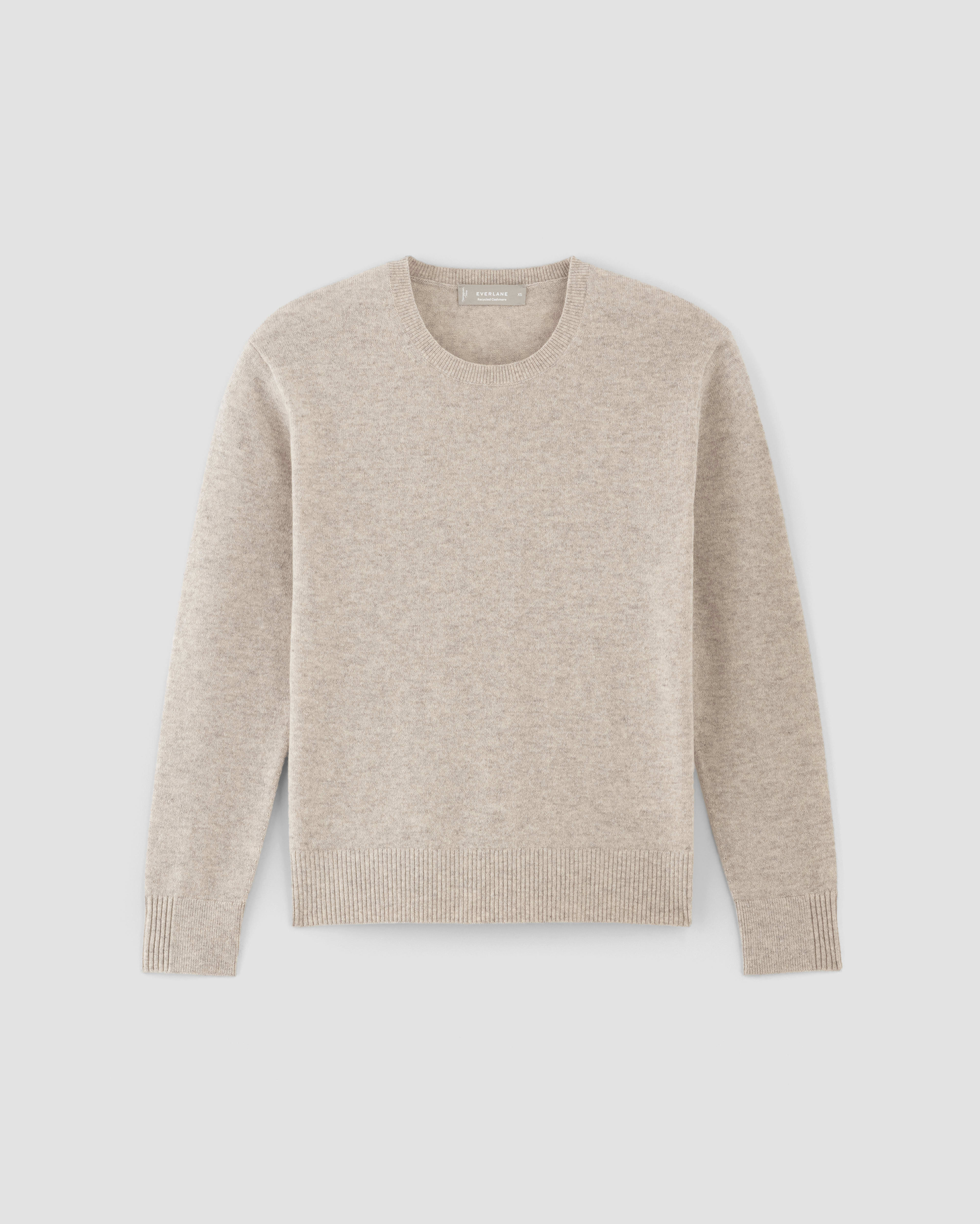 The Cashmere Classic Crew Sweater Canvas Everlane