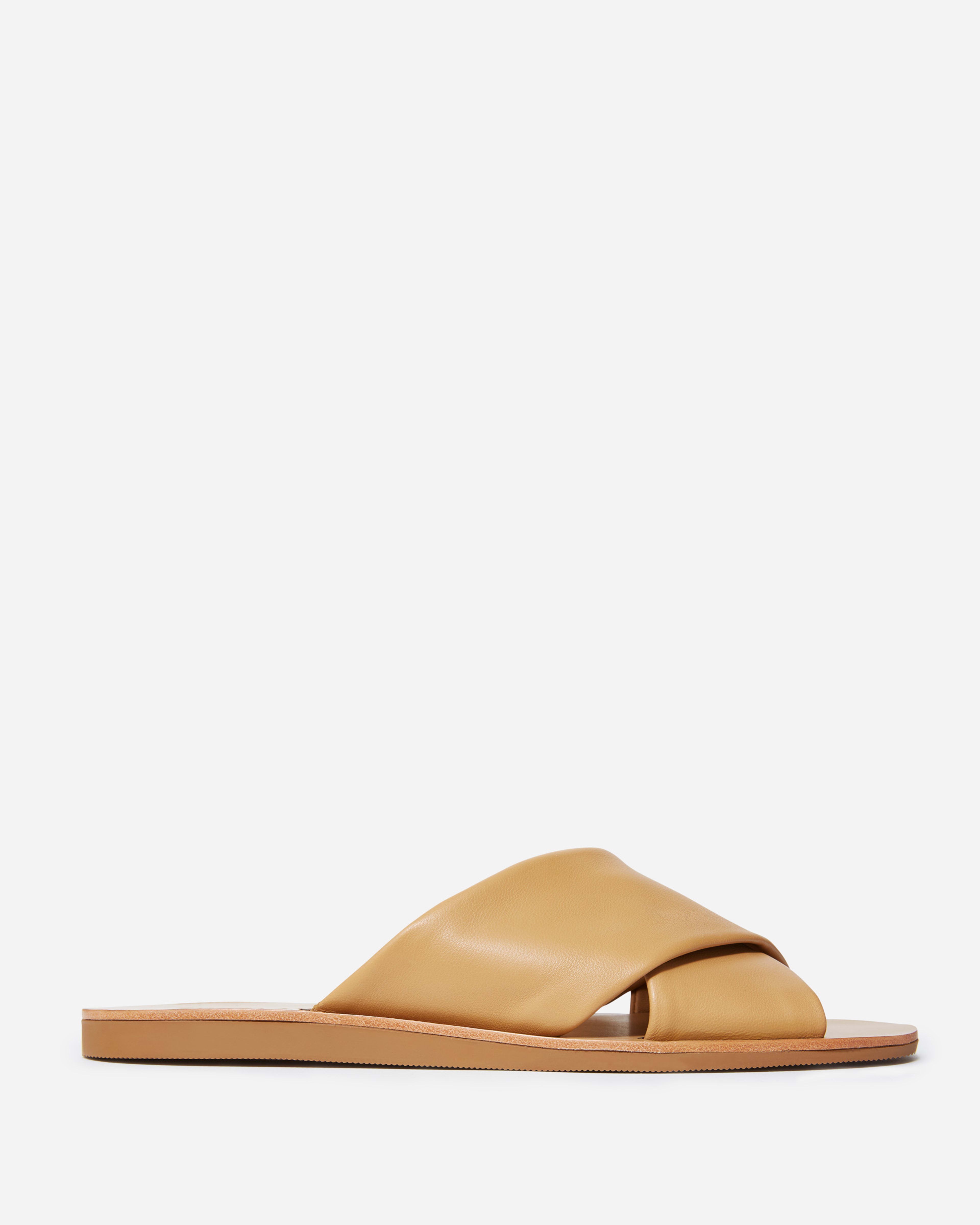The Day Crossover Sandal Light Taupe – Everlane
