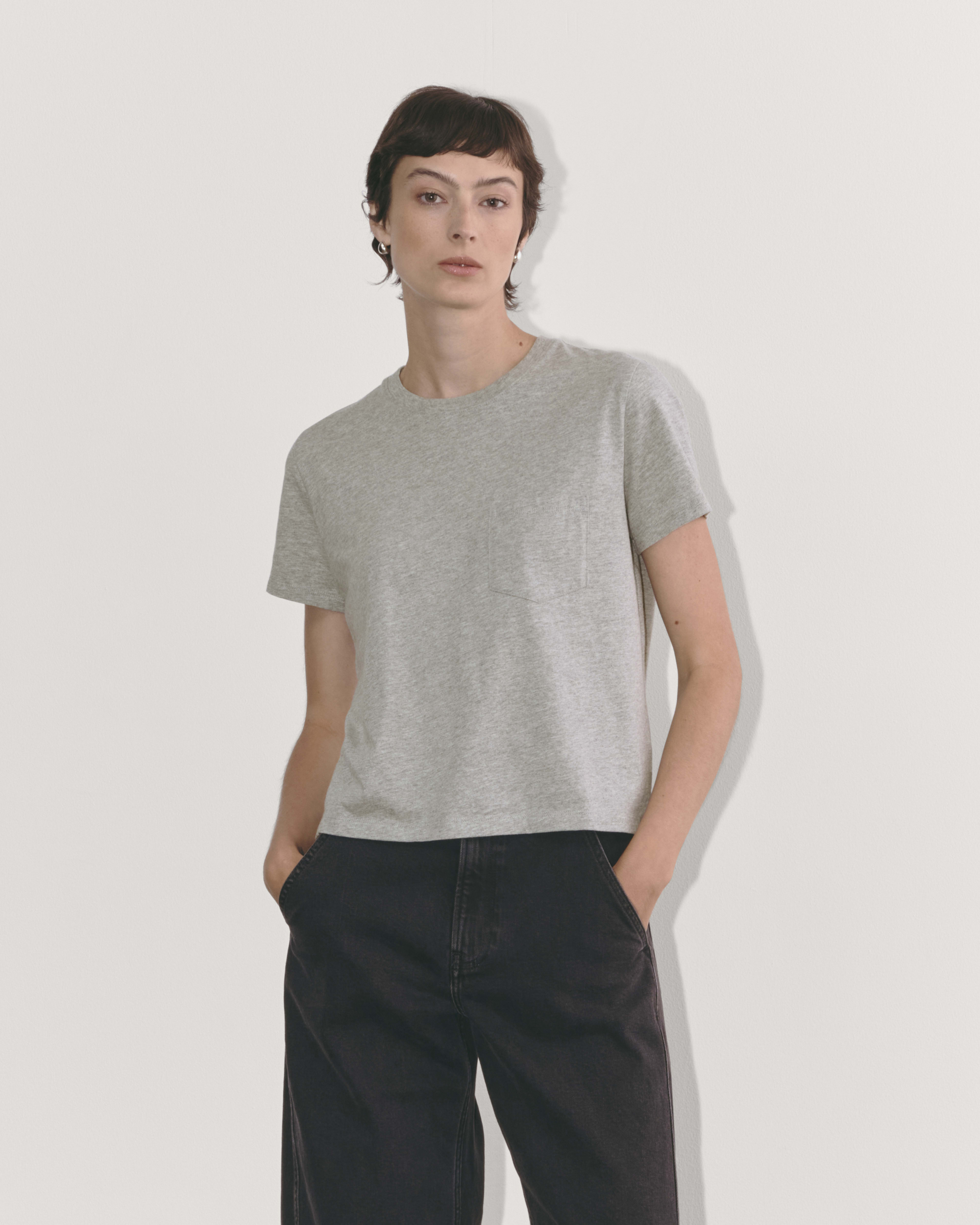 The Box-Cut Tee in Essential Cotton