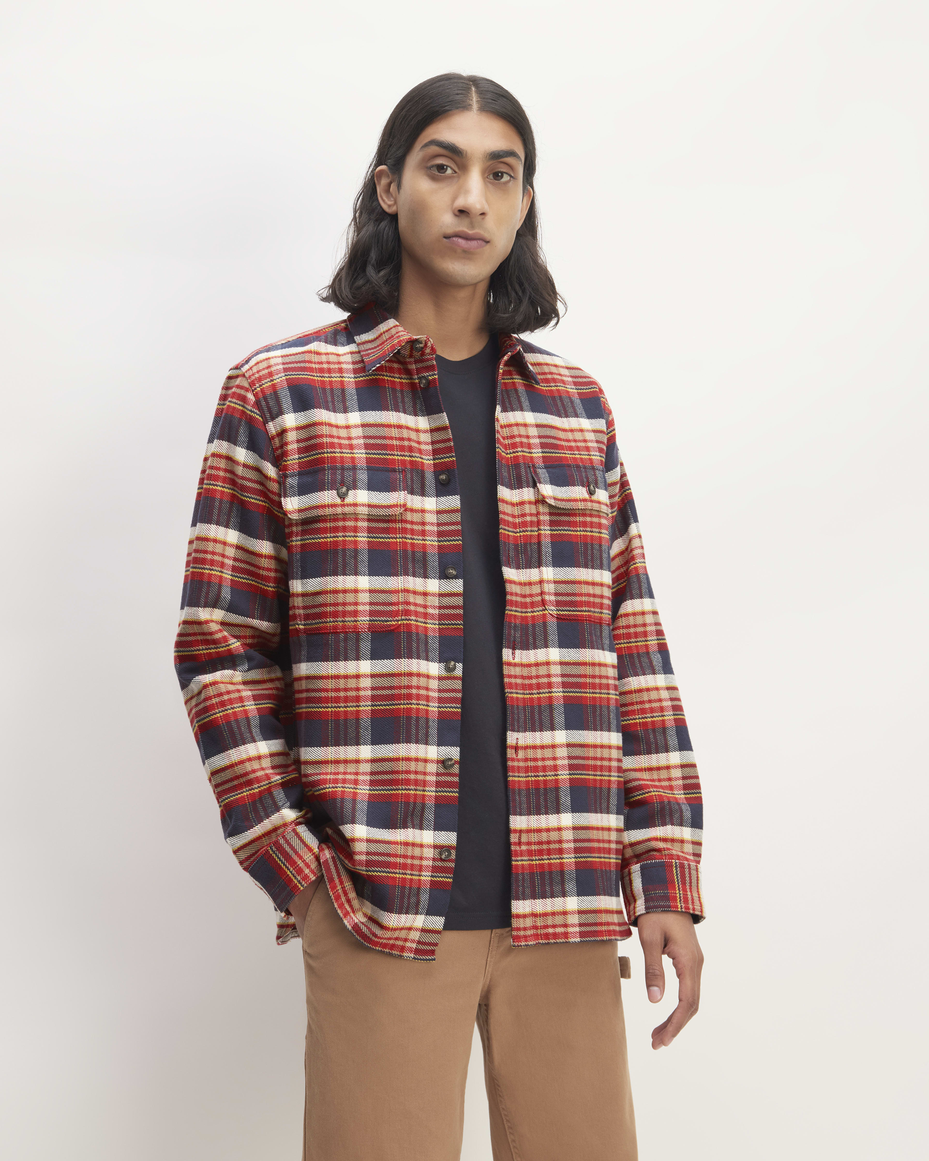 Everlane heavyweight overshirt best sale