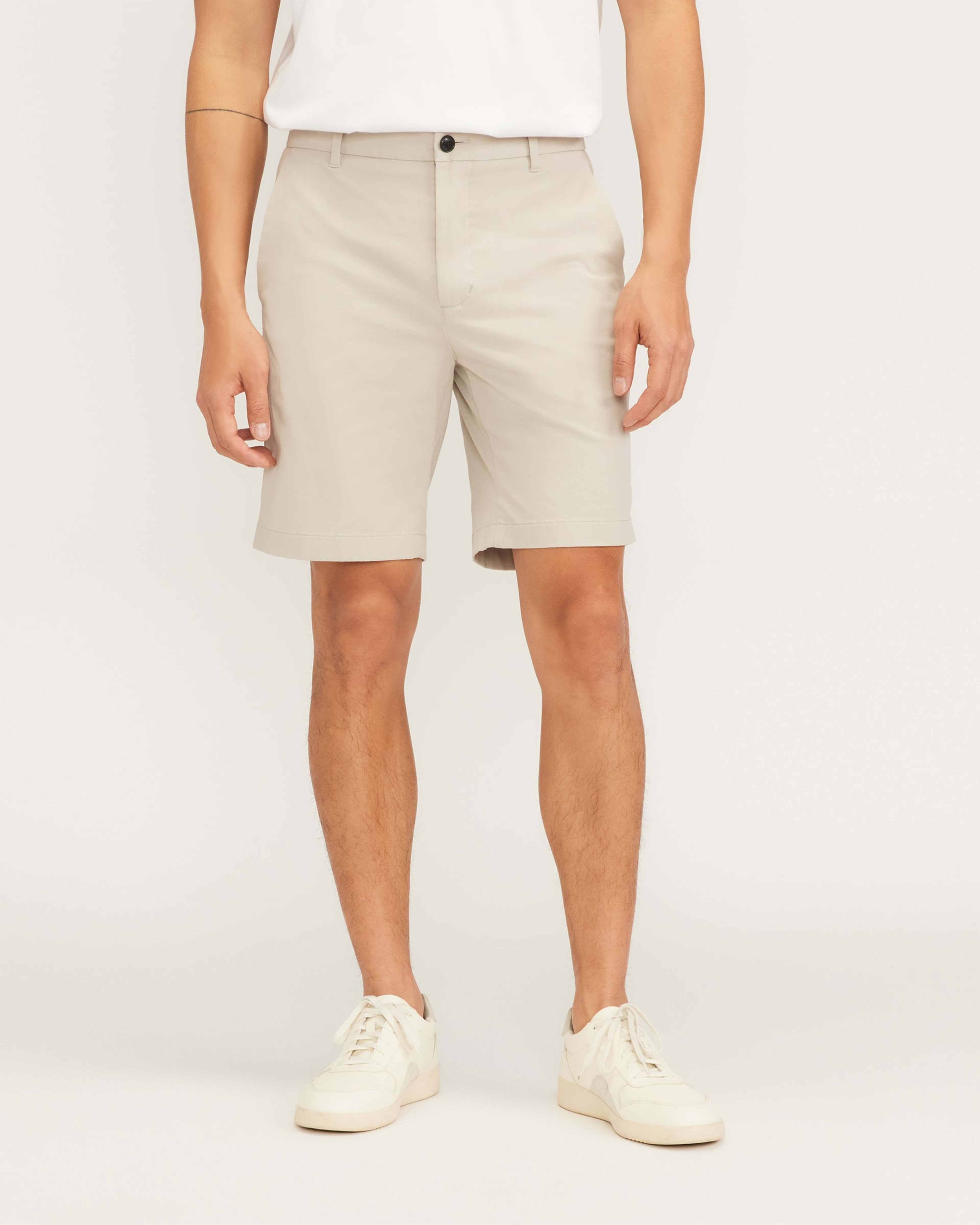 The 9" Slim-Fit Performance Chino Short Stone  Everlane