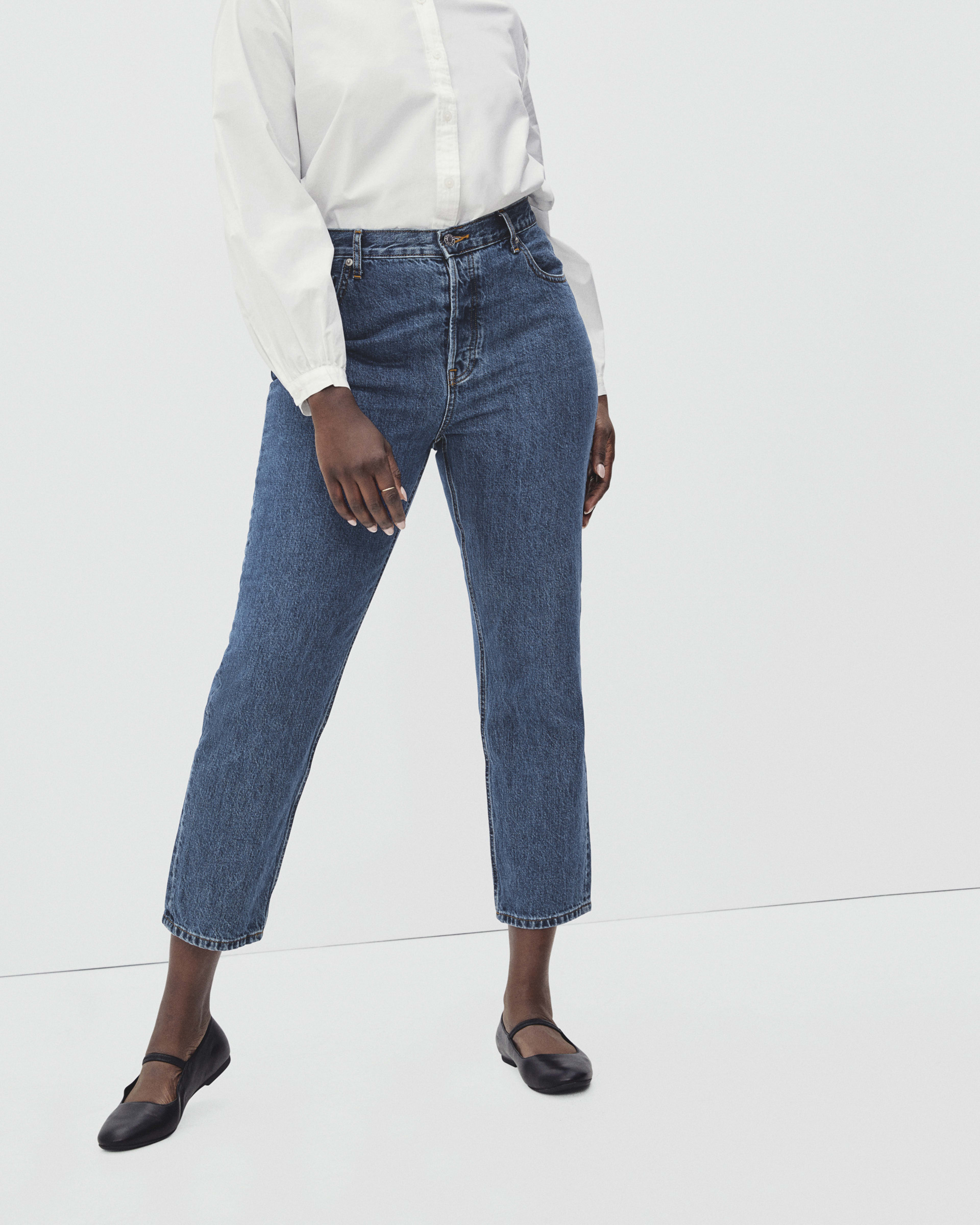 Everlane cheeky straight jean cheap
