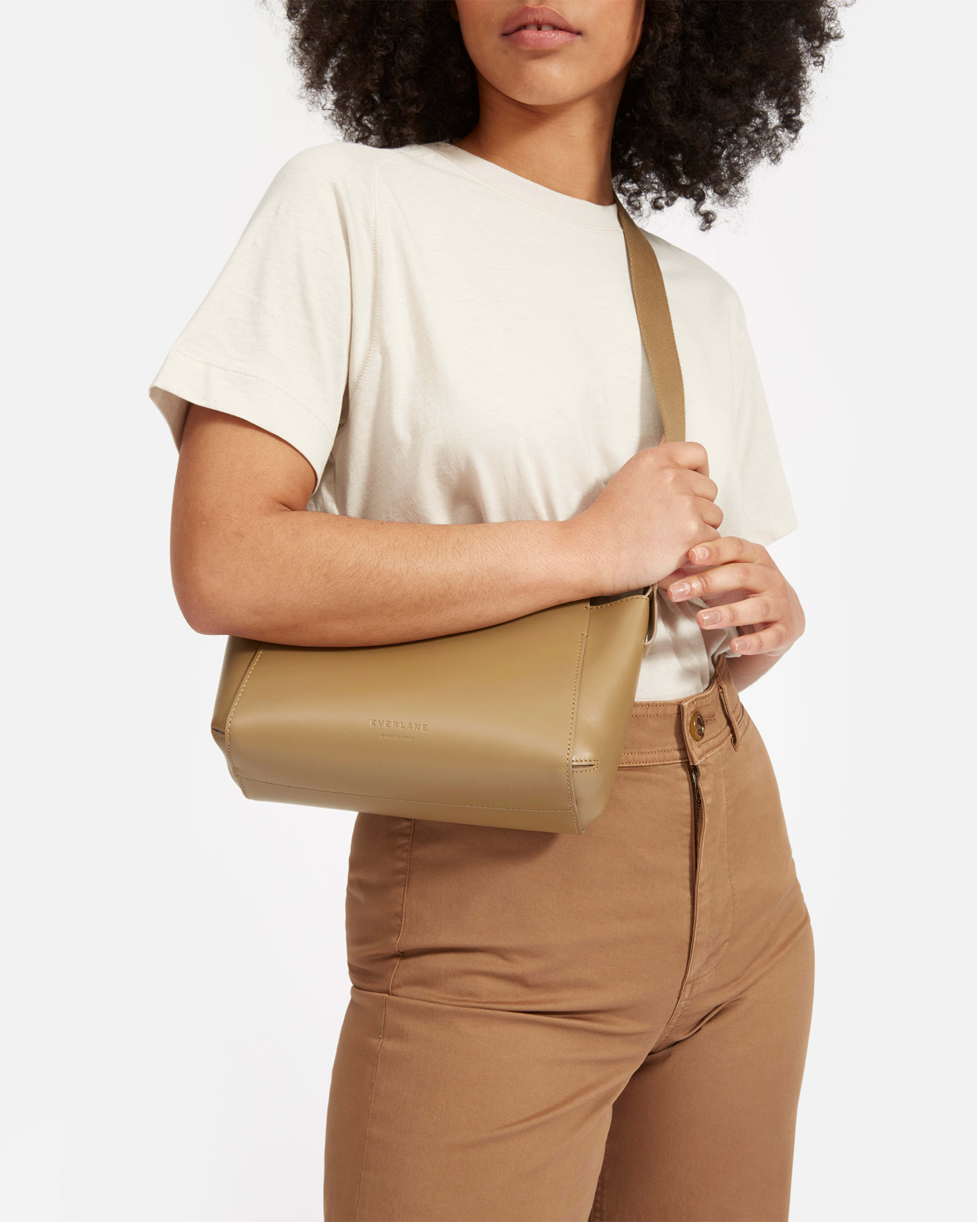 The Mini Form Bag Light Khaki Everlane