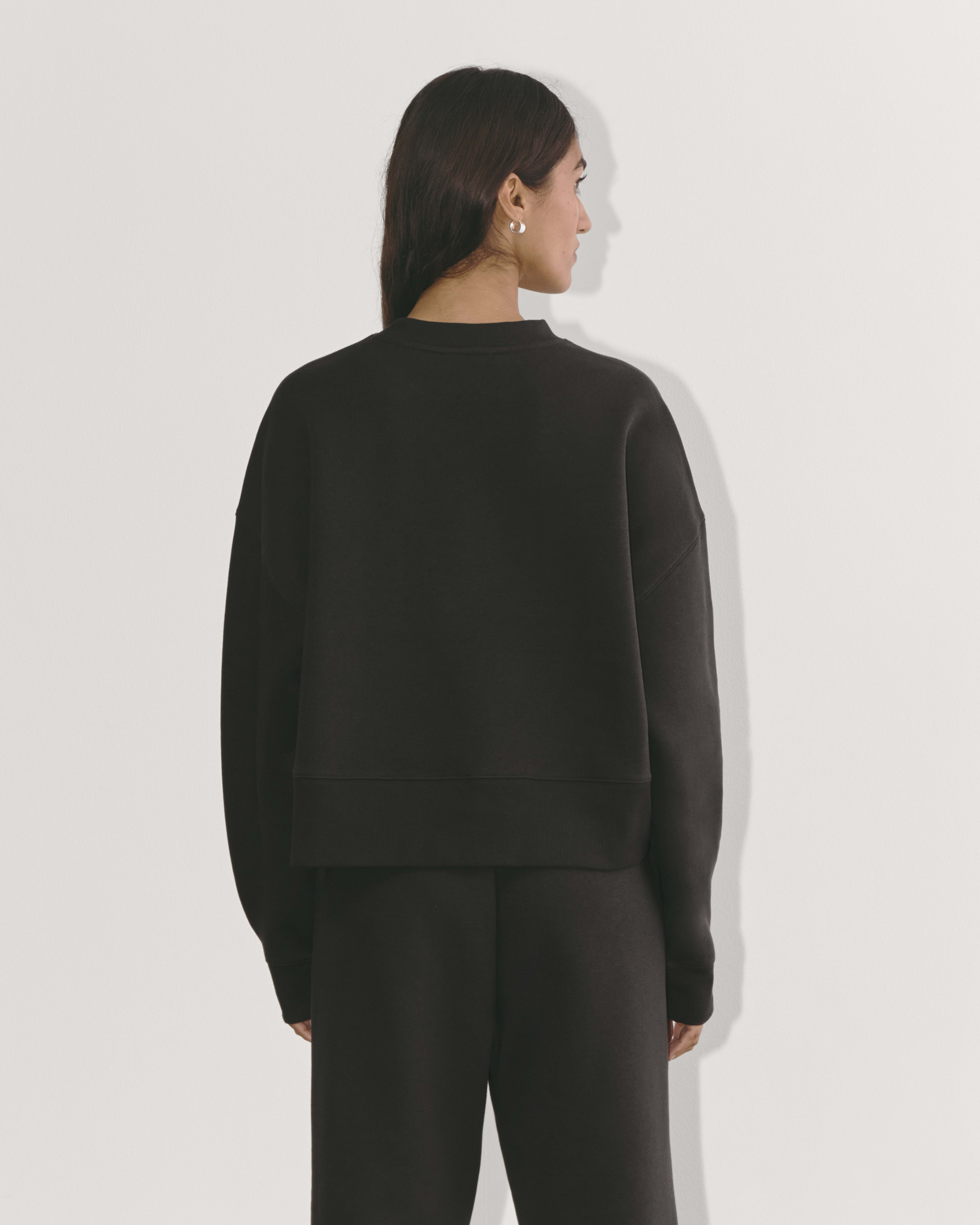 The Laid Back Sweatshirt Black Everlane