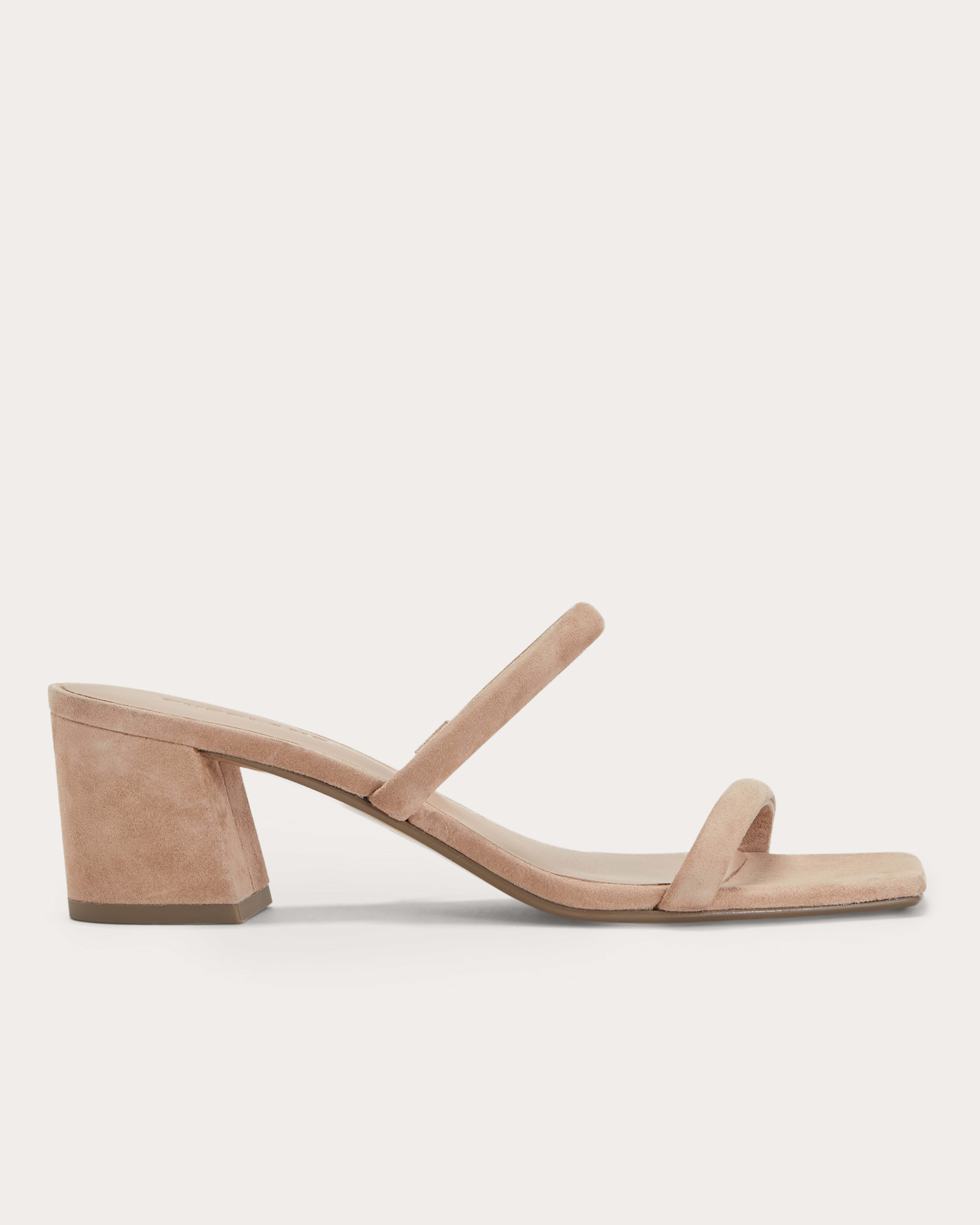 Everlane double strap block heel top