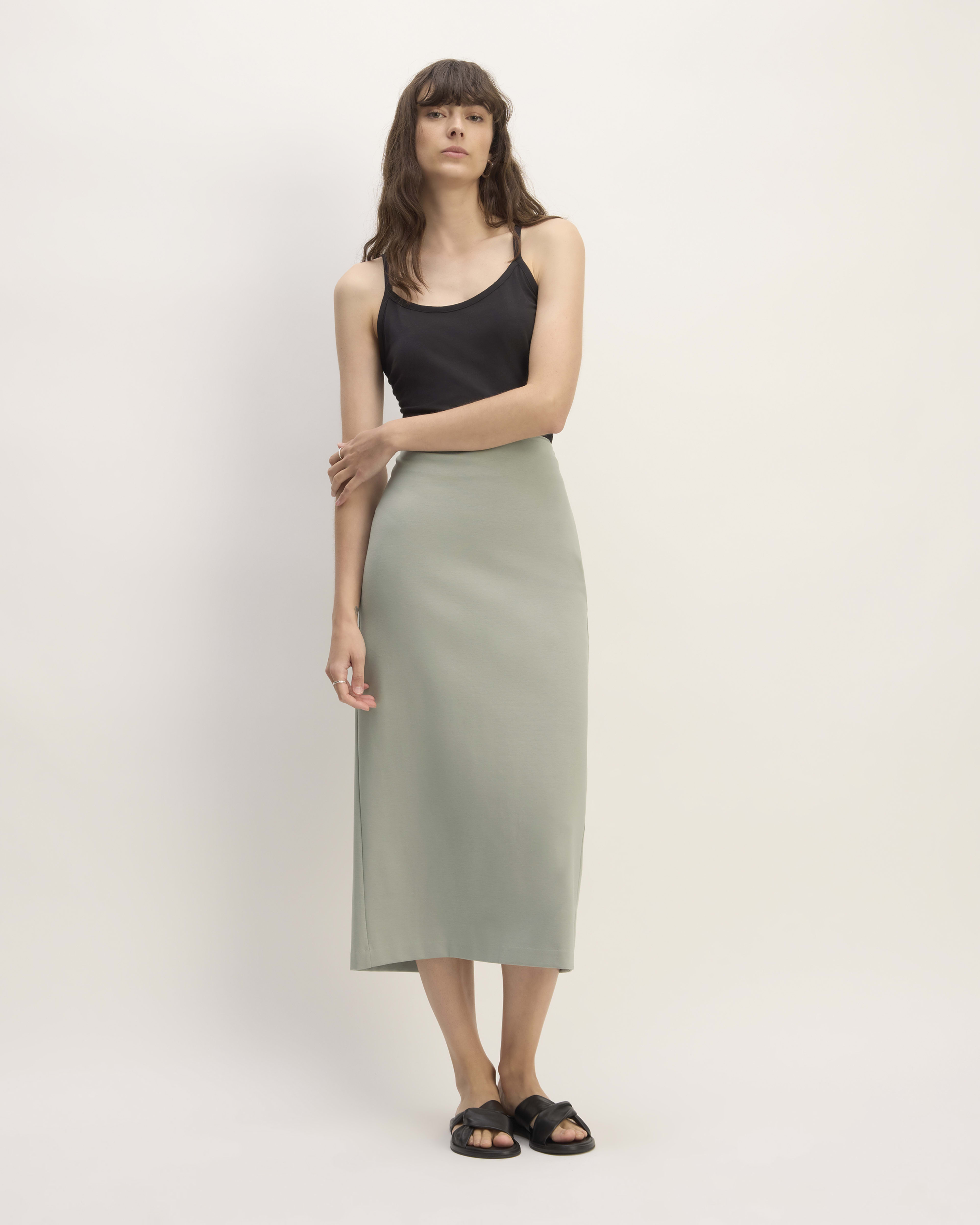 Everlane swing hot sale skirt
