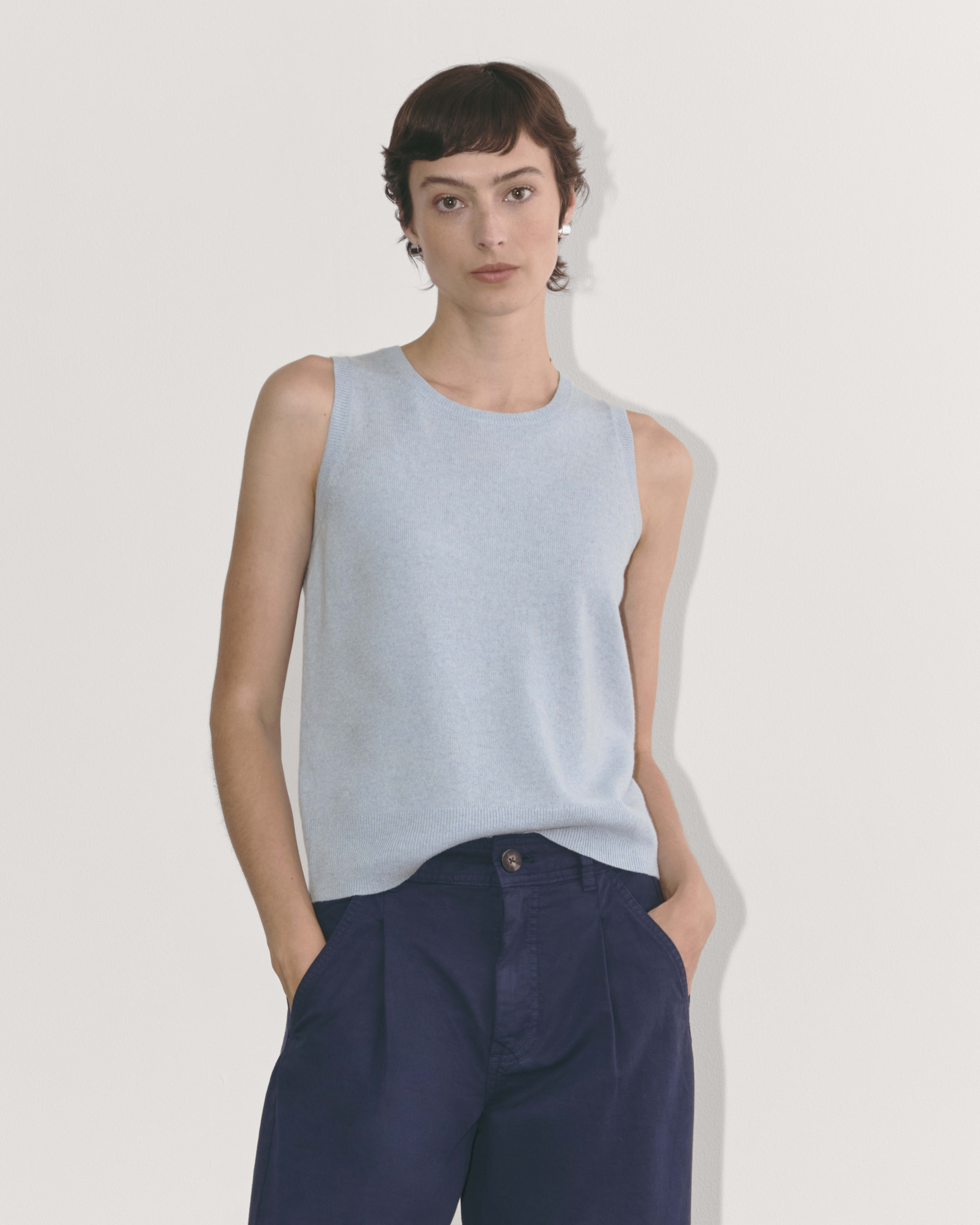 The Classic Tank in Cashmere