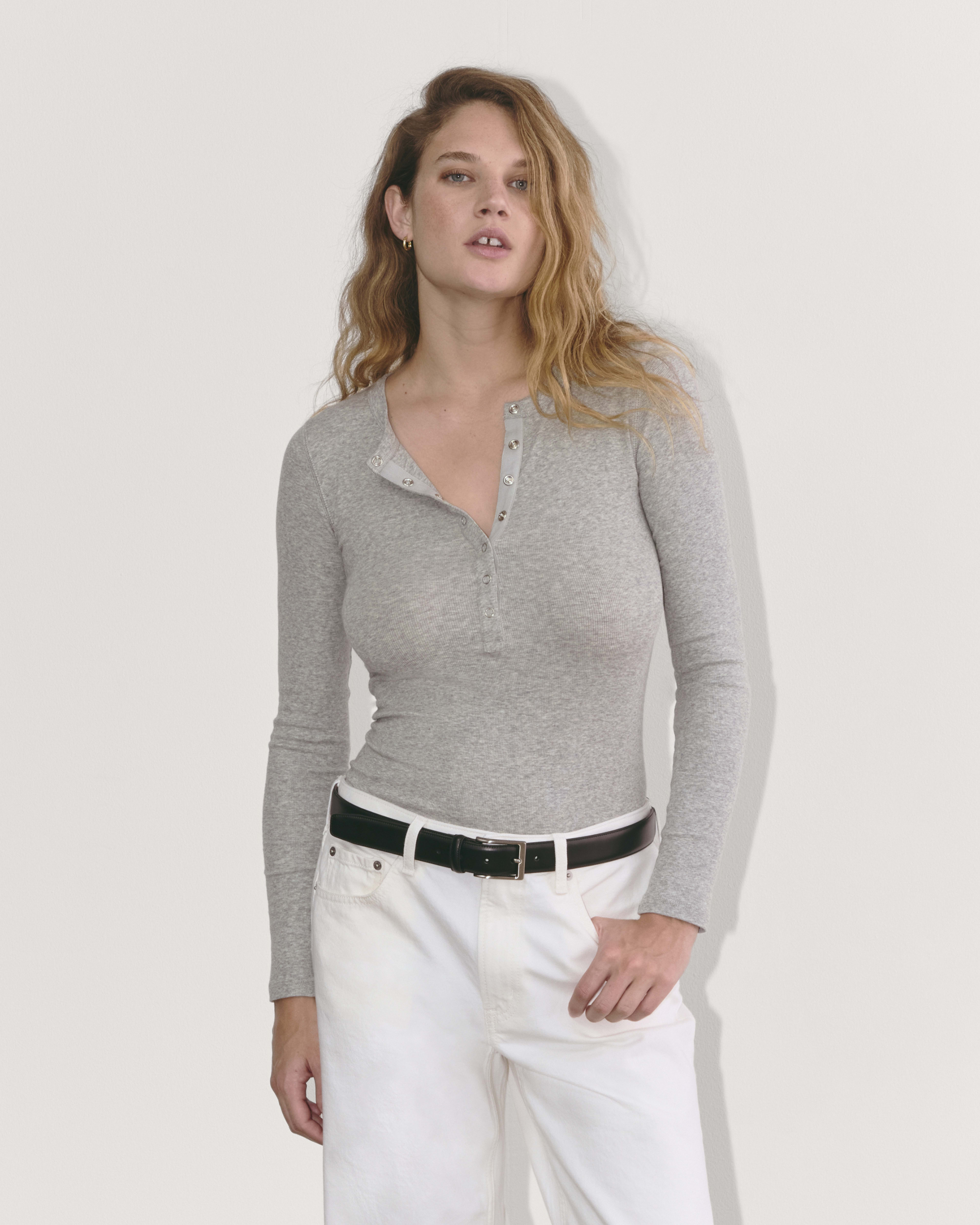 The Luxe Rib Henley