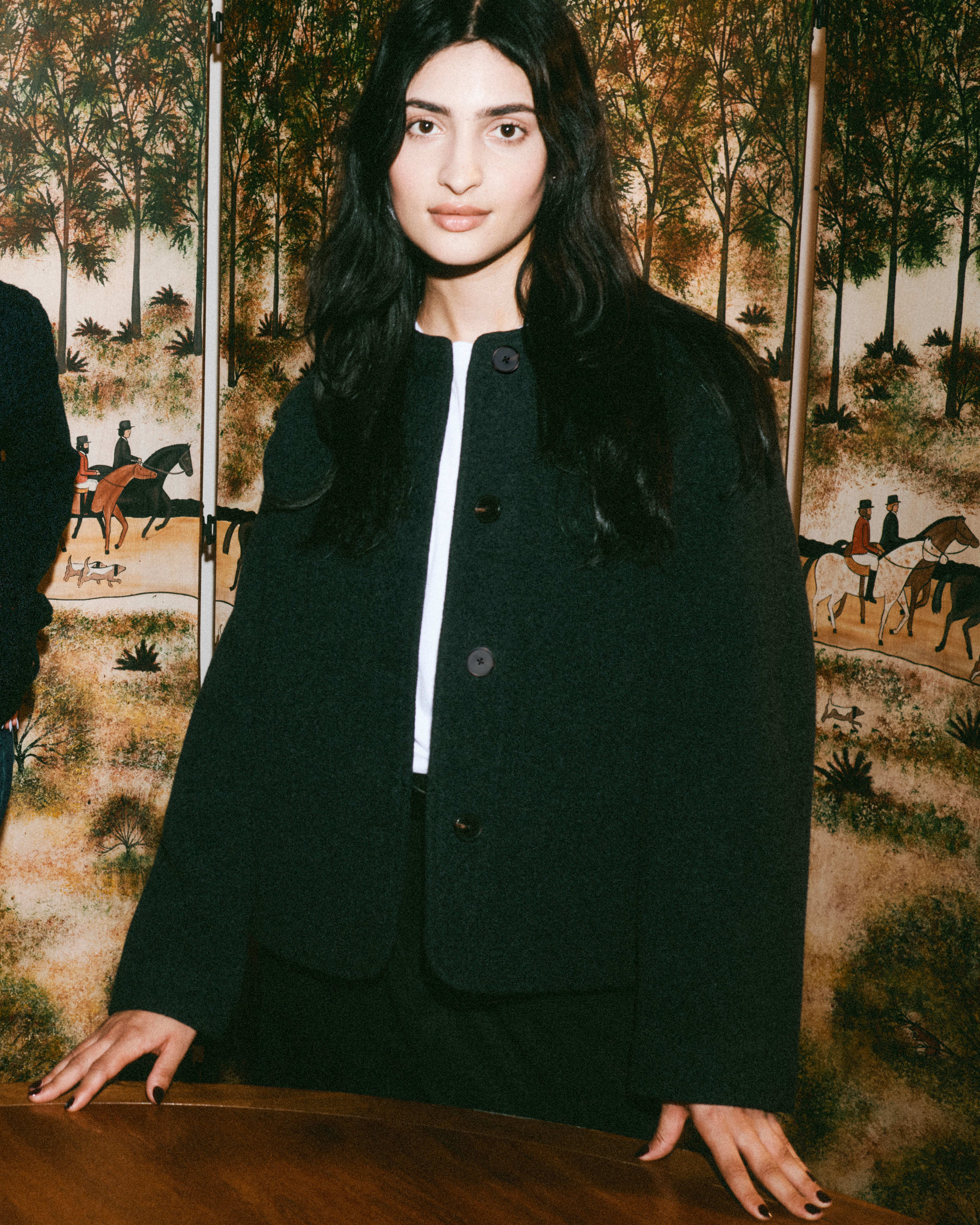 The Cocoon Coat in Wool