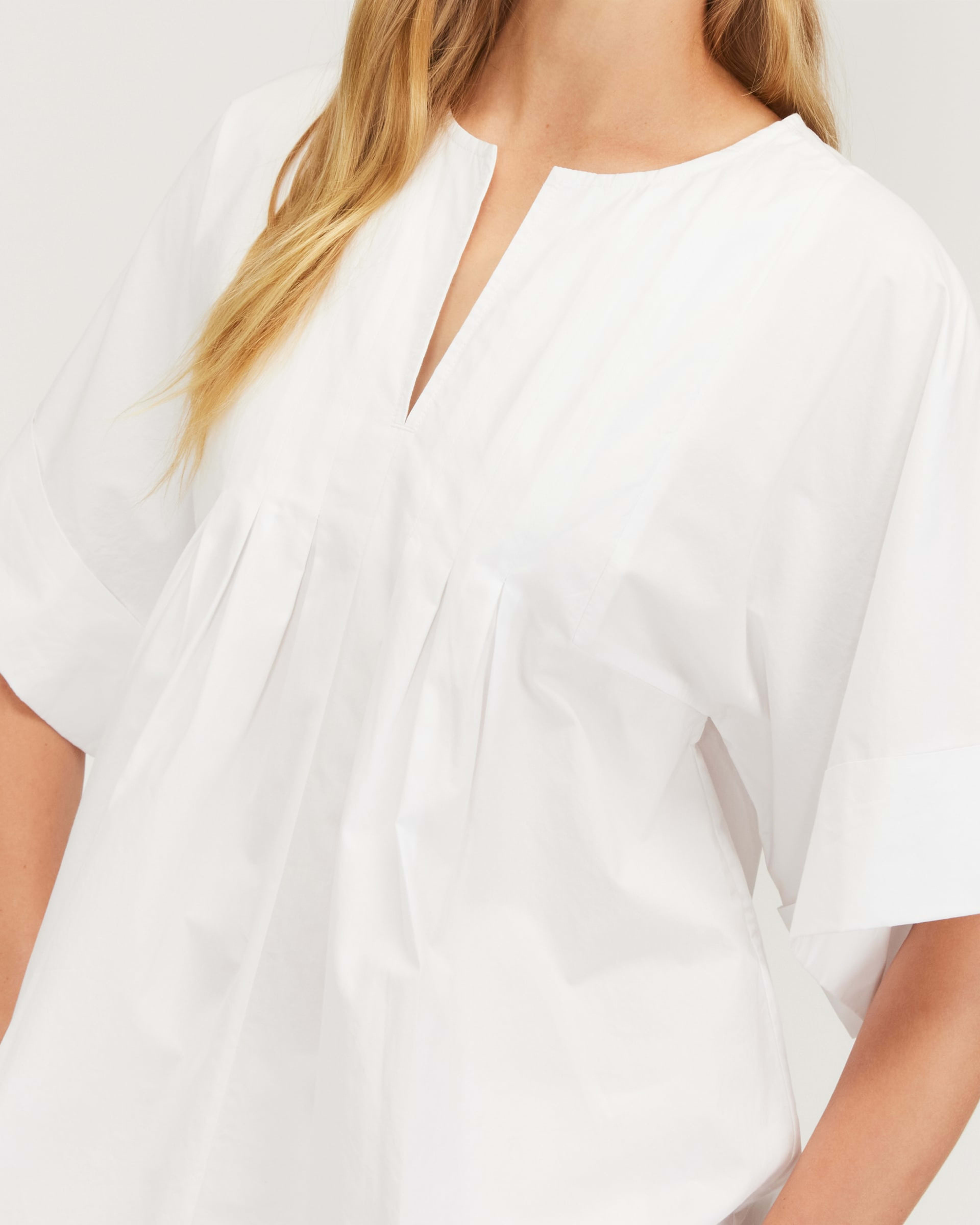 The Poplin Tunic White – Everlane
