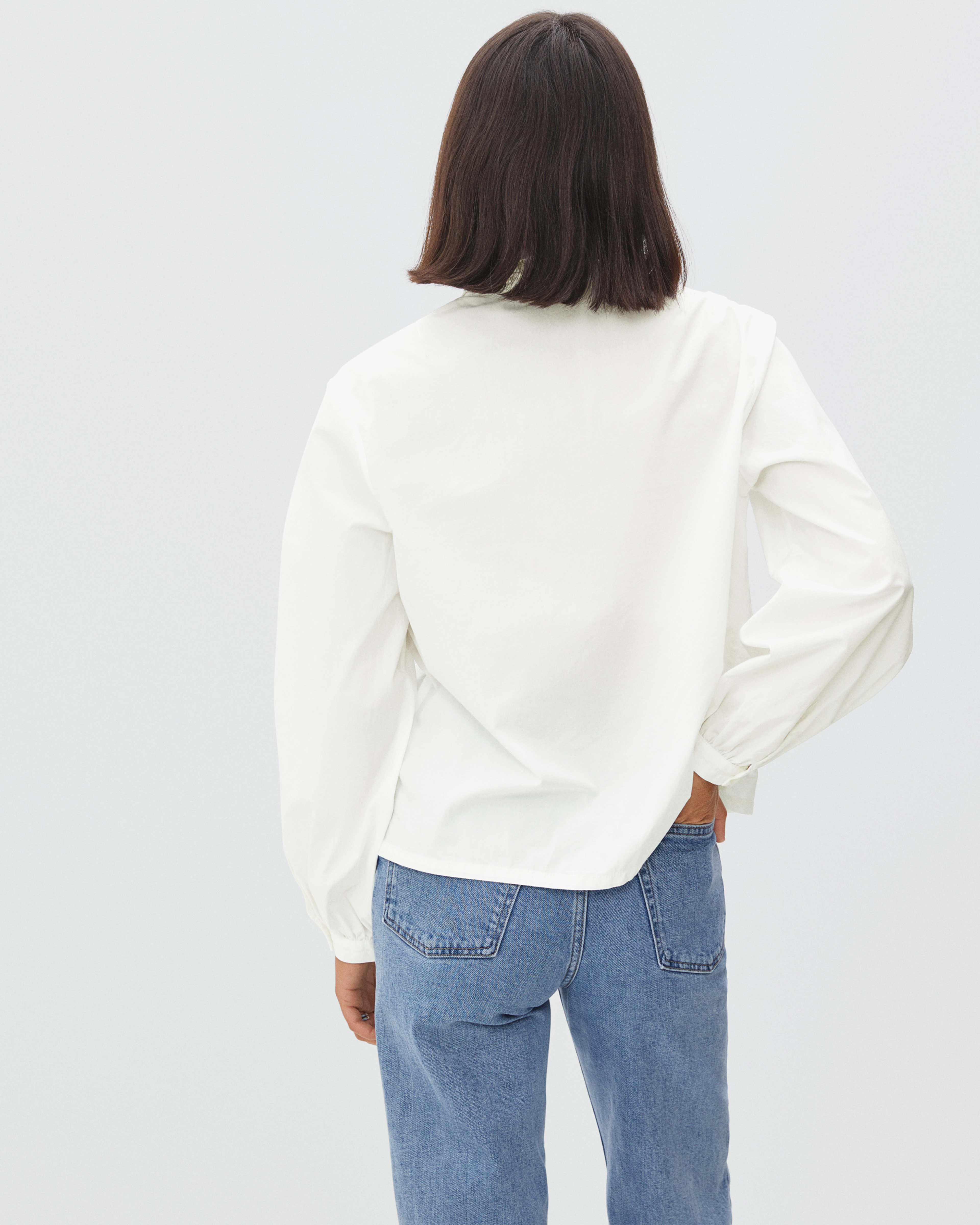 The Organic Cotton Prep Shirt White – Everlane