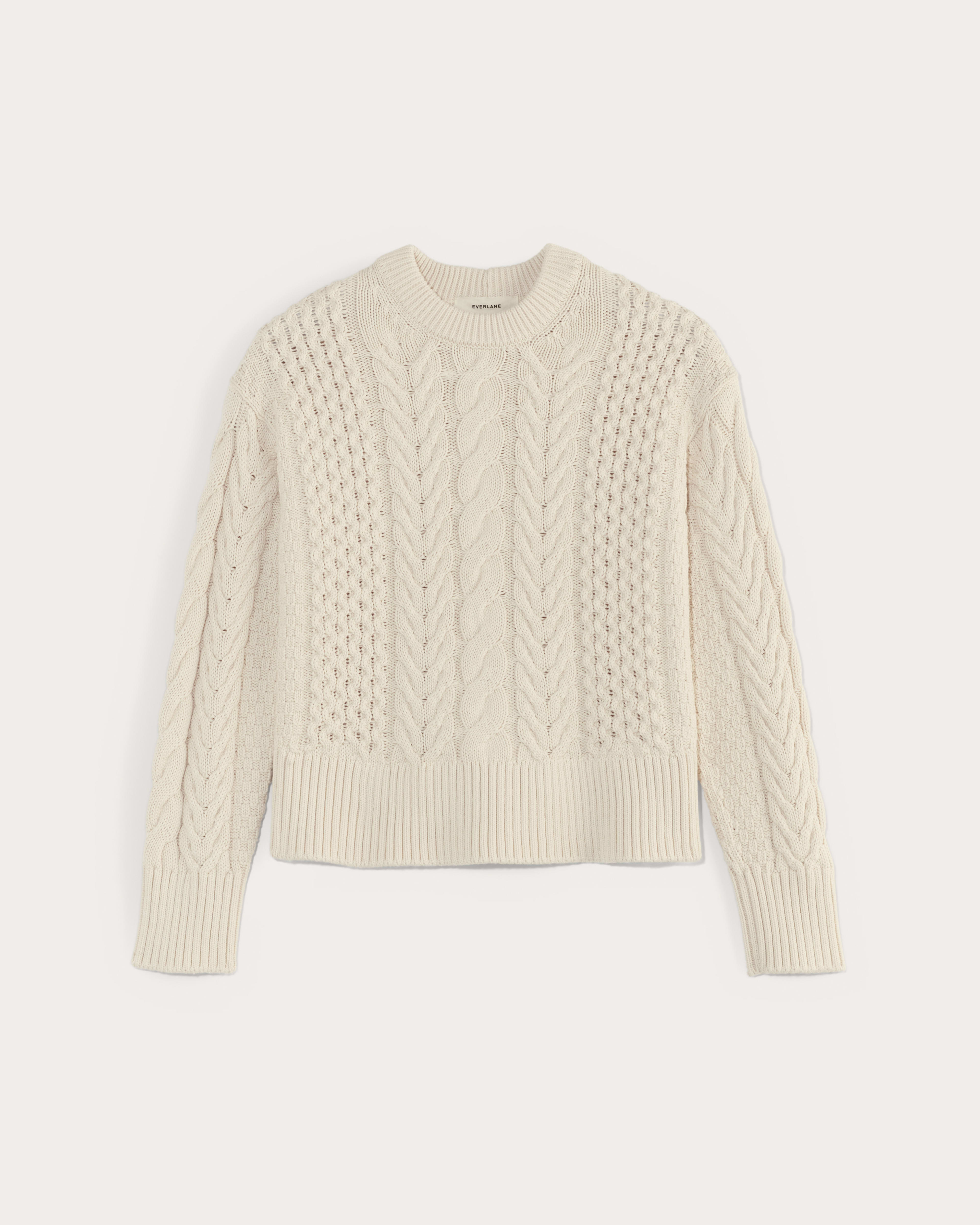 Everlane white sweater hot sale