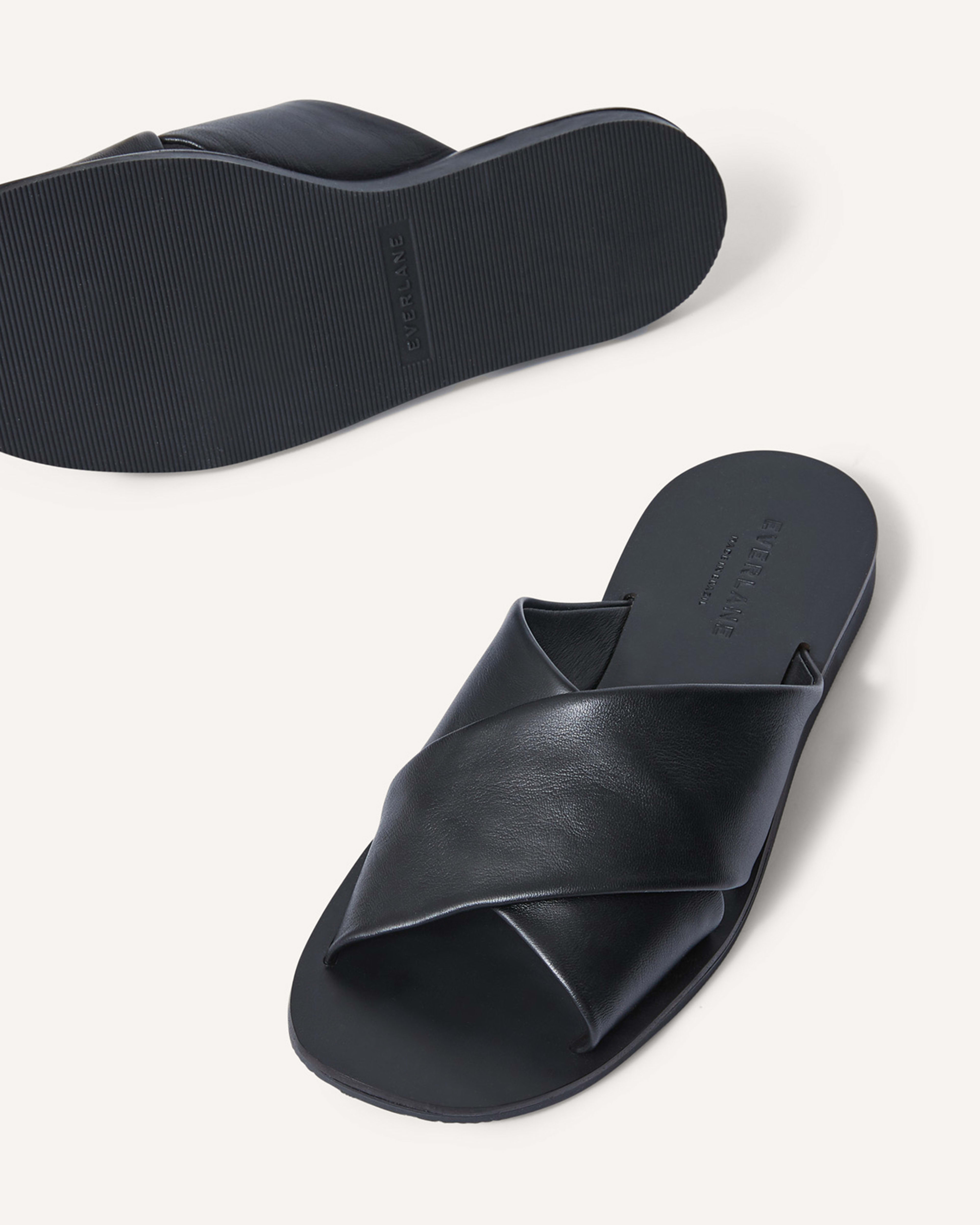 The Day Crossover Sandal Black Everlane