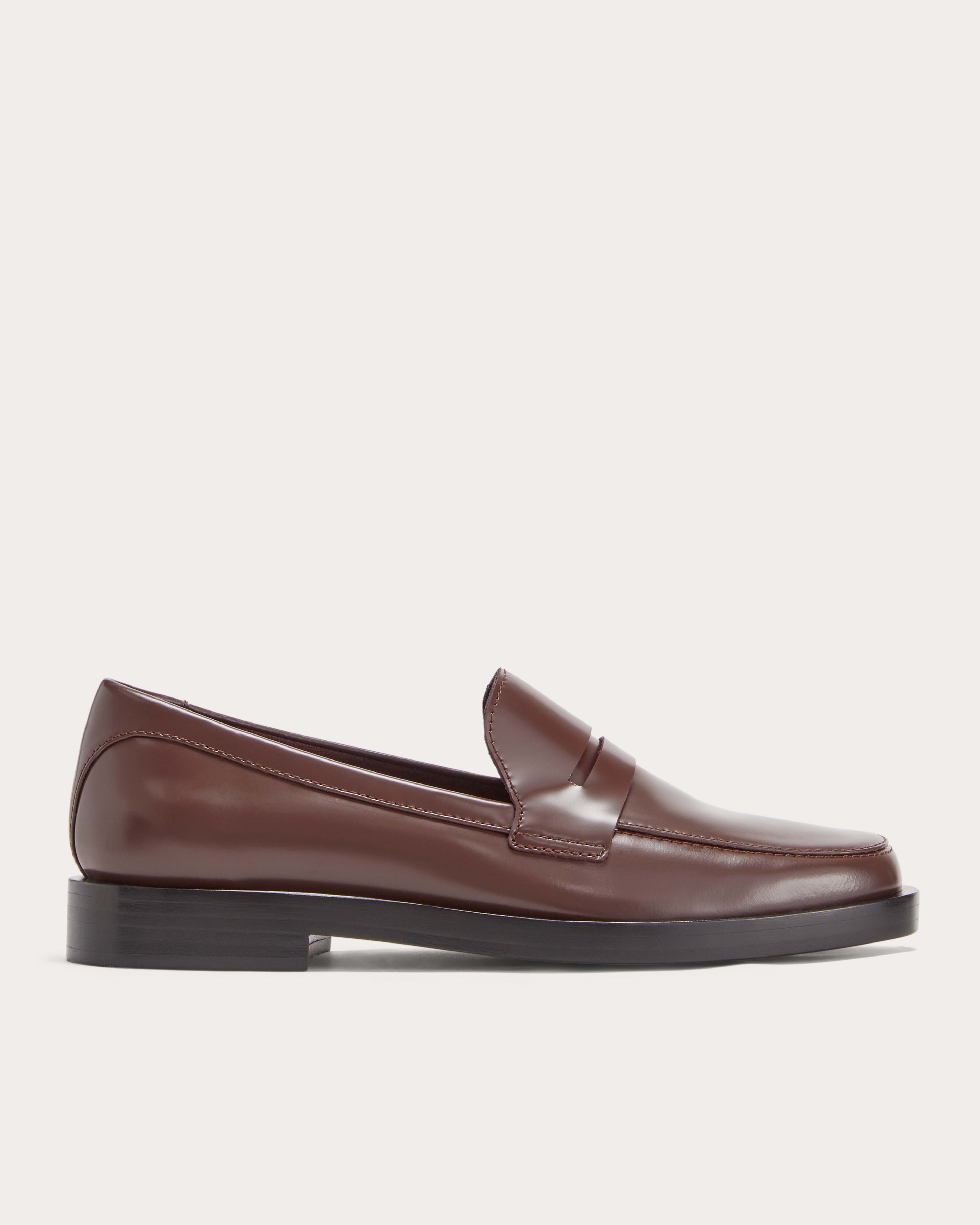 The Penny Loafer Dark Mahogany Everlane