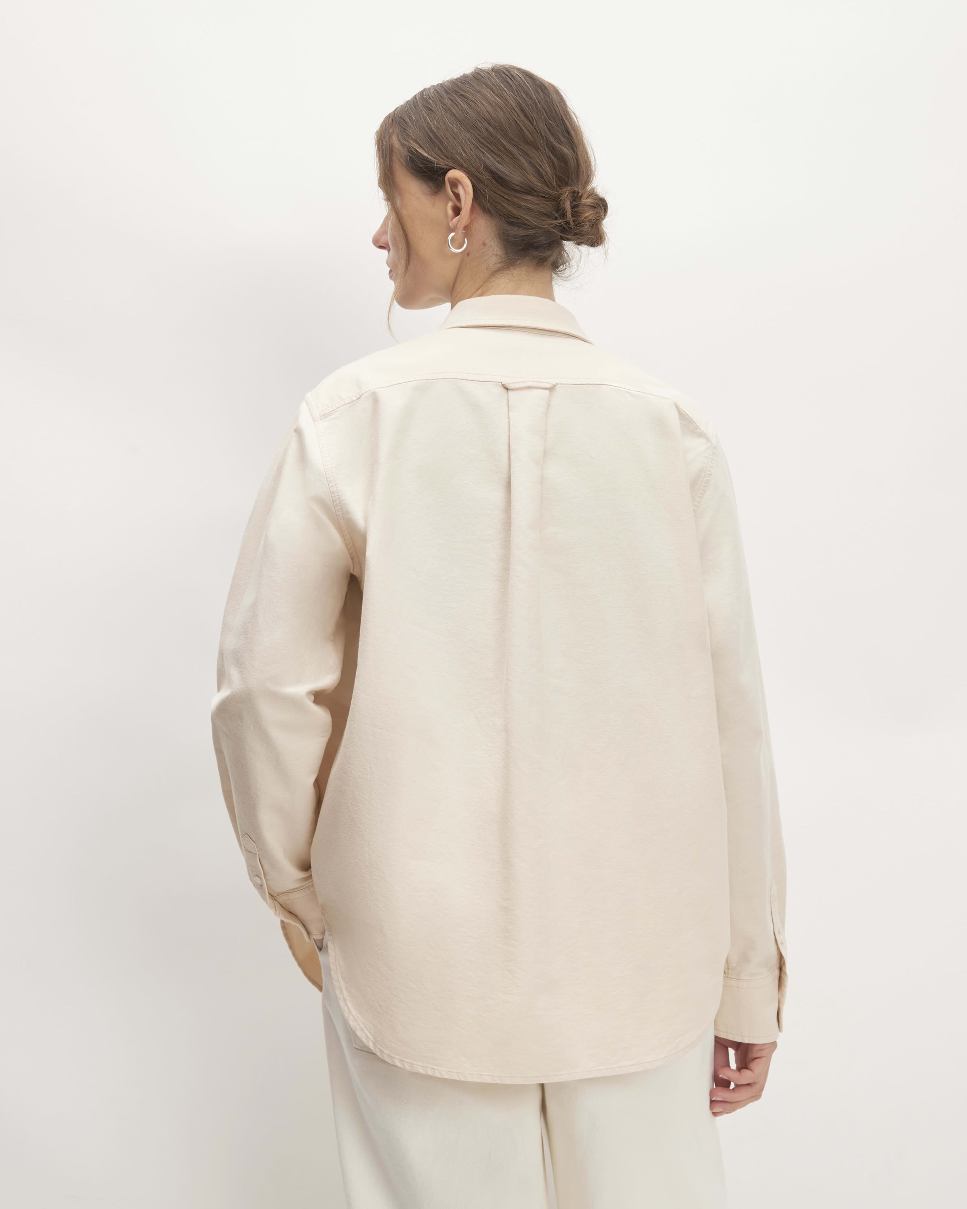 The Relaxed Oxford Shirt Whisper Pink – Everlane