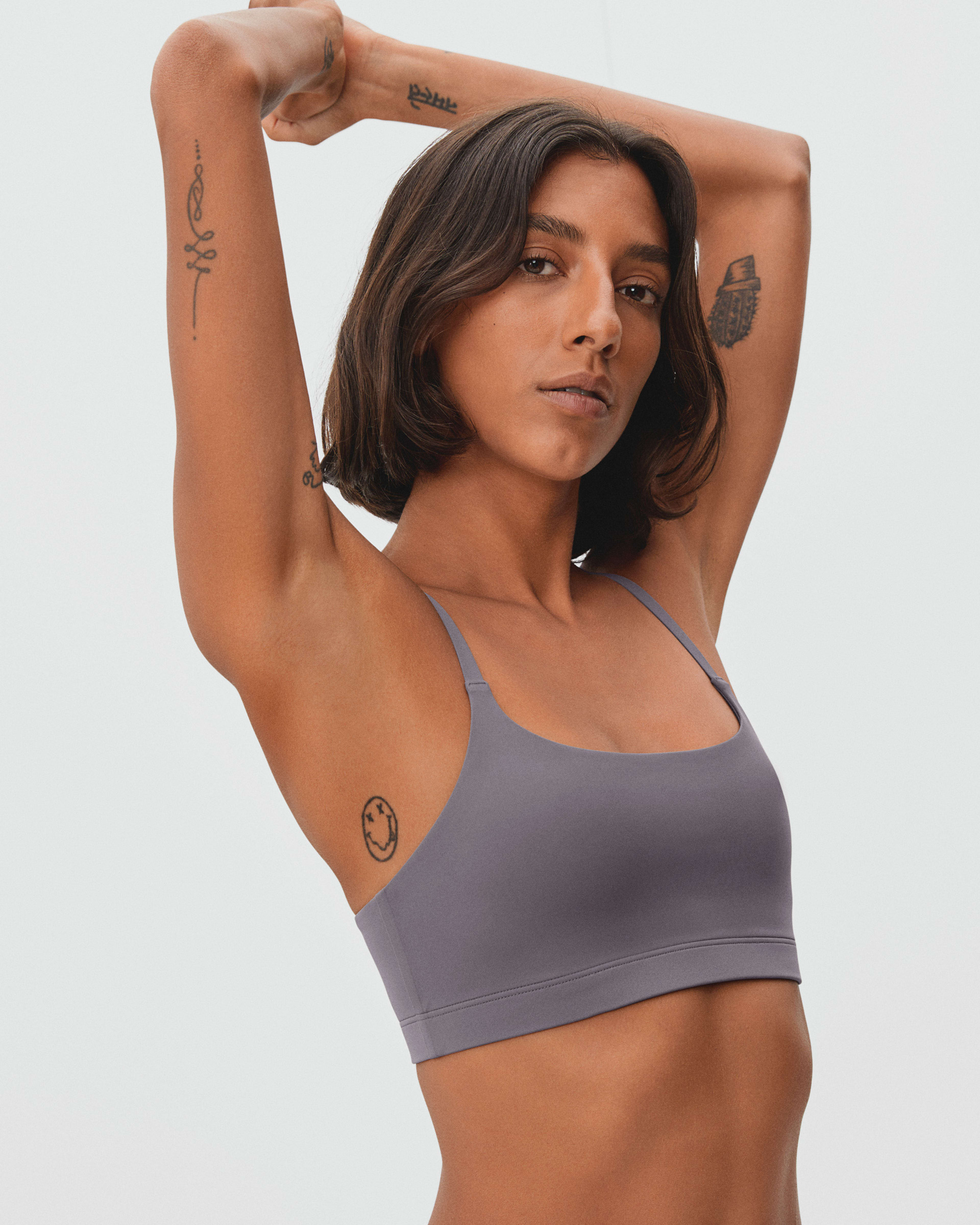 The Invisible Square-Neck Bralette