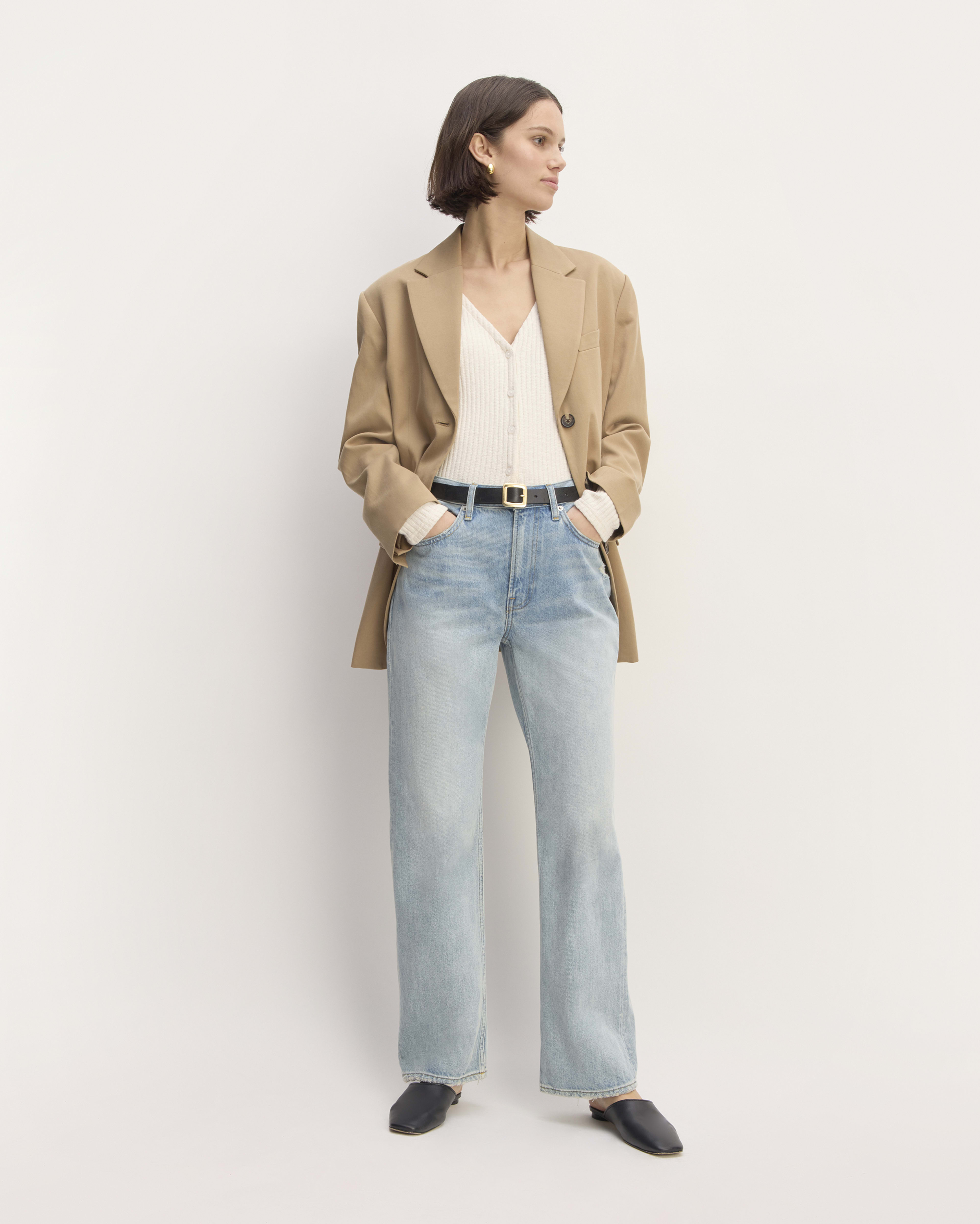 The Cheeky Straight Jean Weathered Beach Everlane