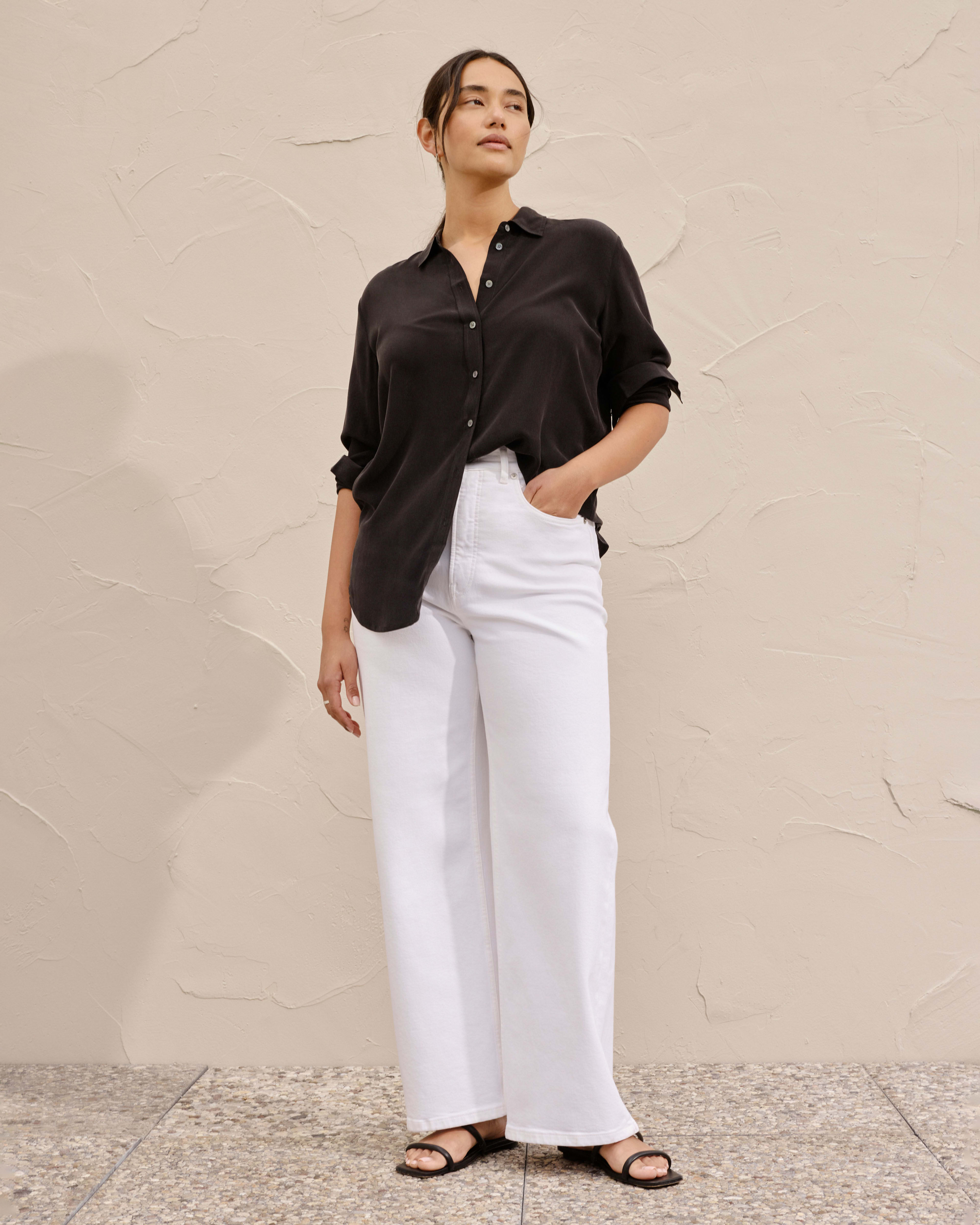 White Wash Sailor Jean