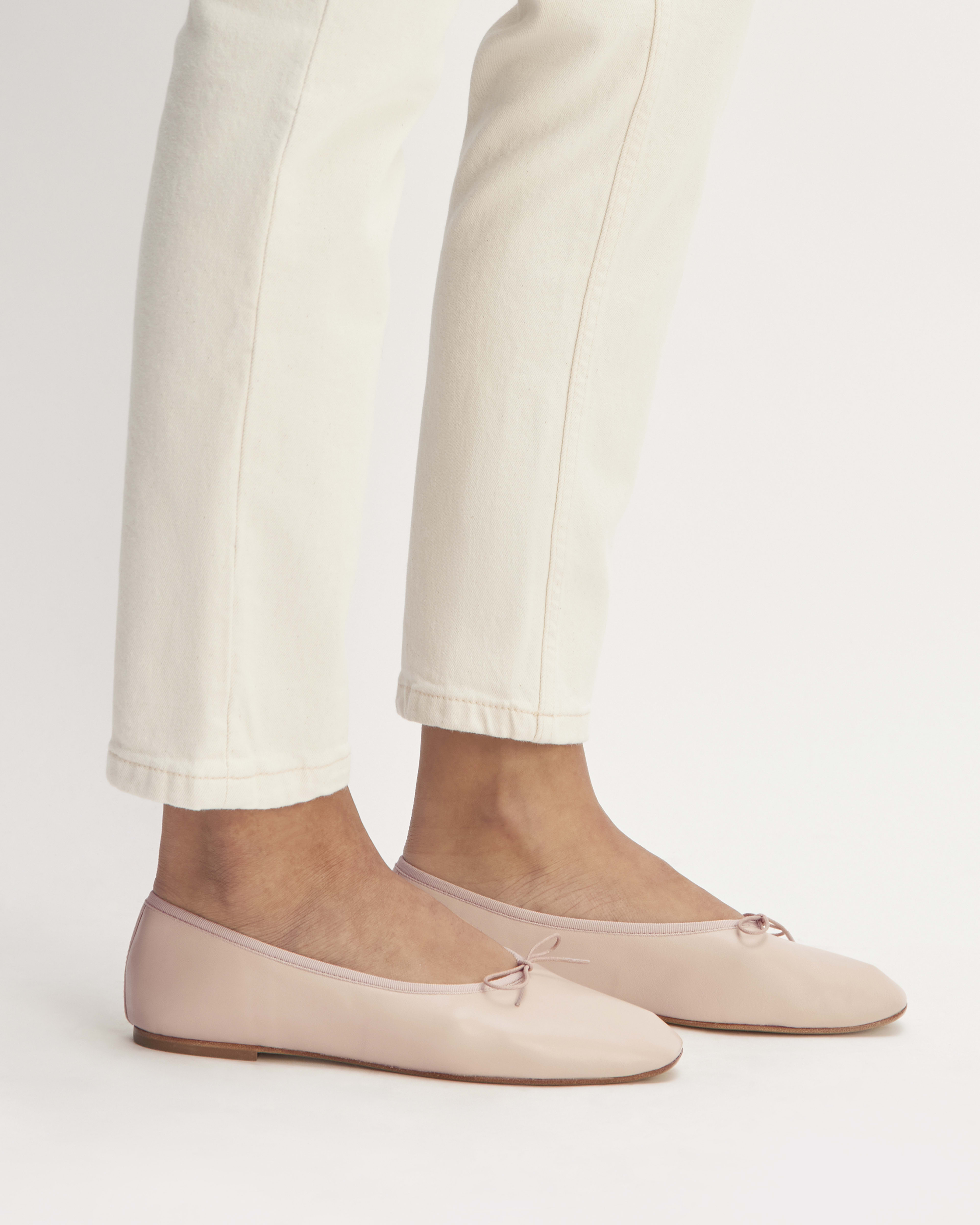 The Day Ballet Flat Pale Pink Everlane